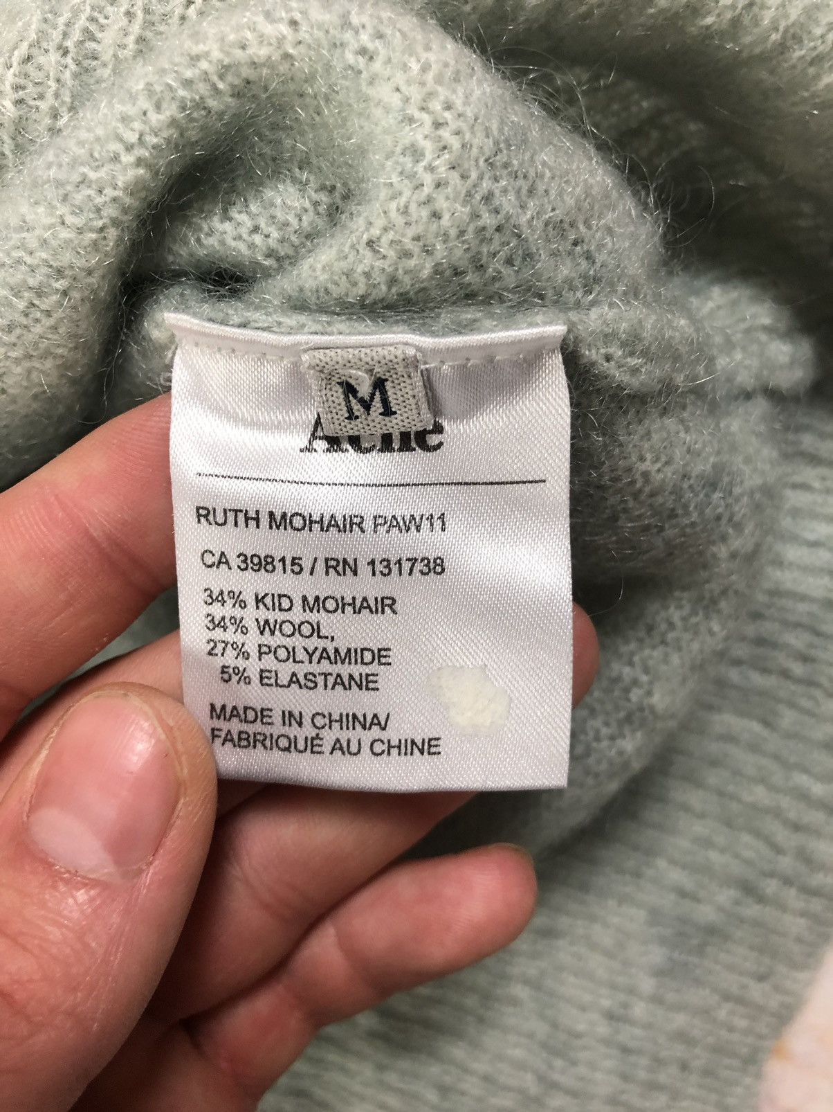 Acne Studios Acne studios mohair wool sweater Size M / US 6-8 / IT 42-44 - 4 Thumbnail