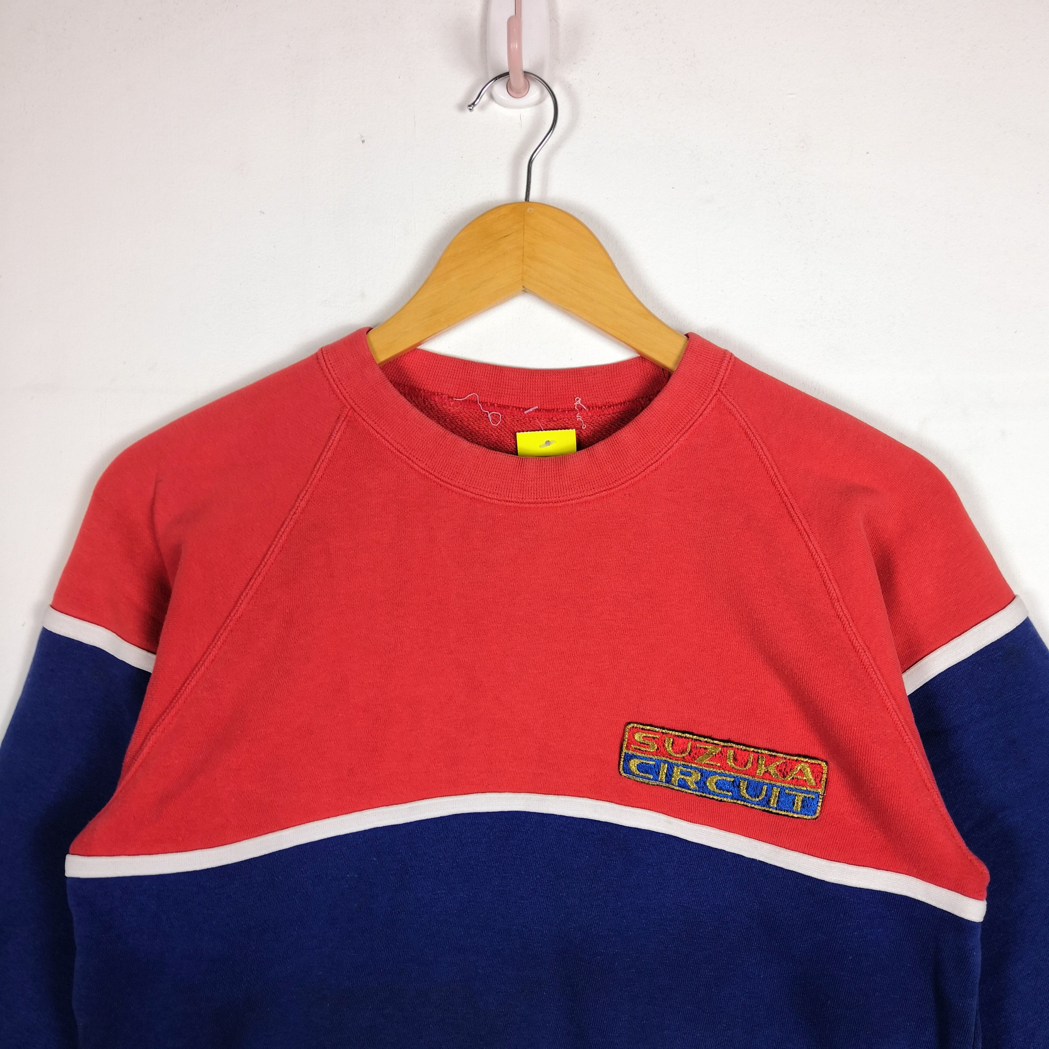 Japanese Brand × Vintage Vintage Suzuka Circuit Sweatshirt Japanese Sweater Jumper Size US M / EU 48-50 / 2 - 3 Thumbnail