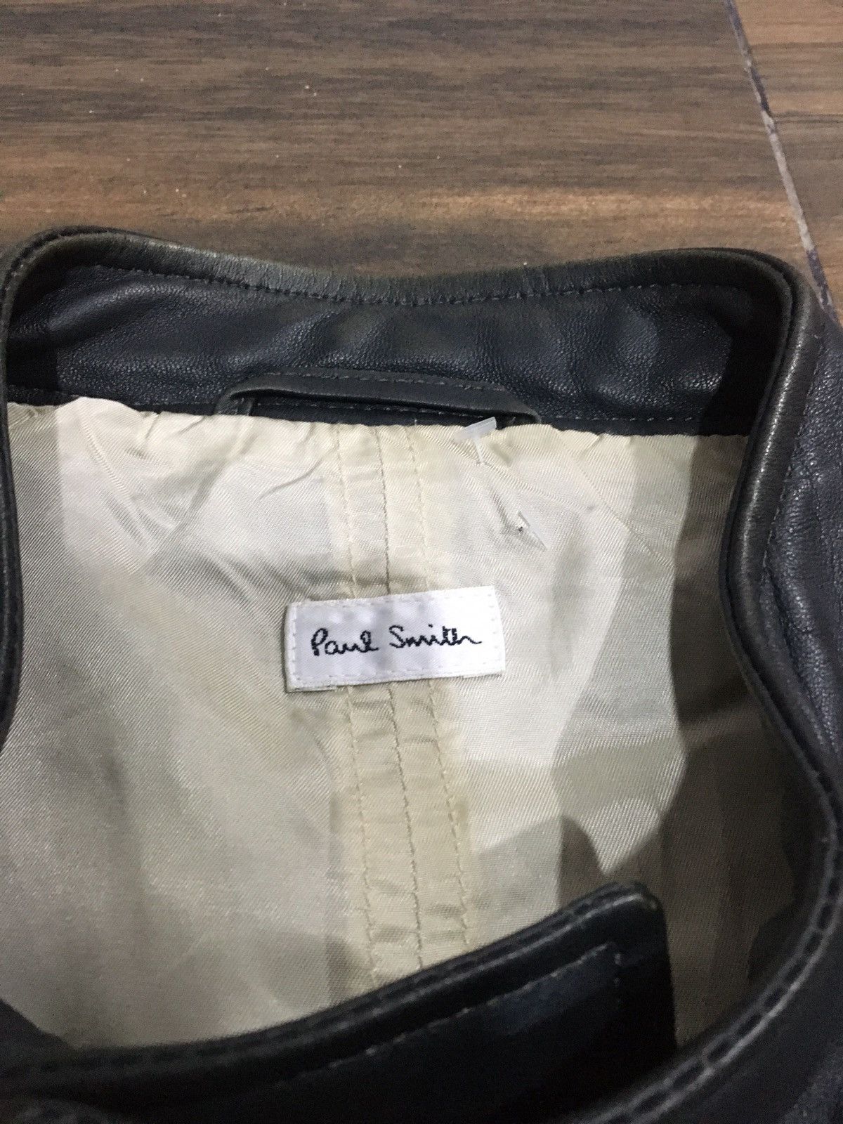 Paul Smith 🔥STEALS🔥RARE VTG PAUL SMITH LEATHER BIKER JACKET STYLE Size US S / EU 44-46 / 1 - 9 Thumbnail