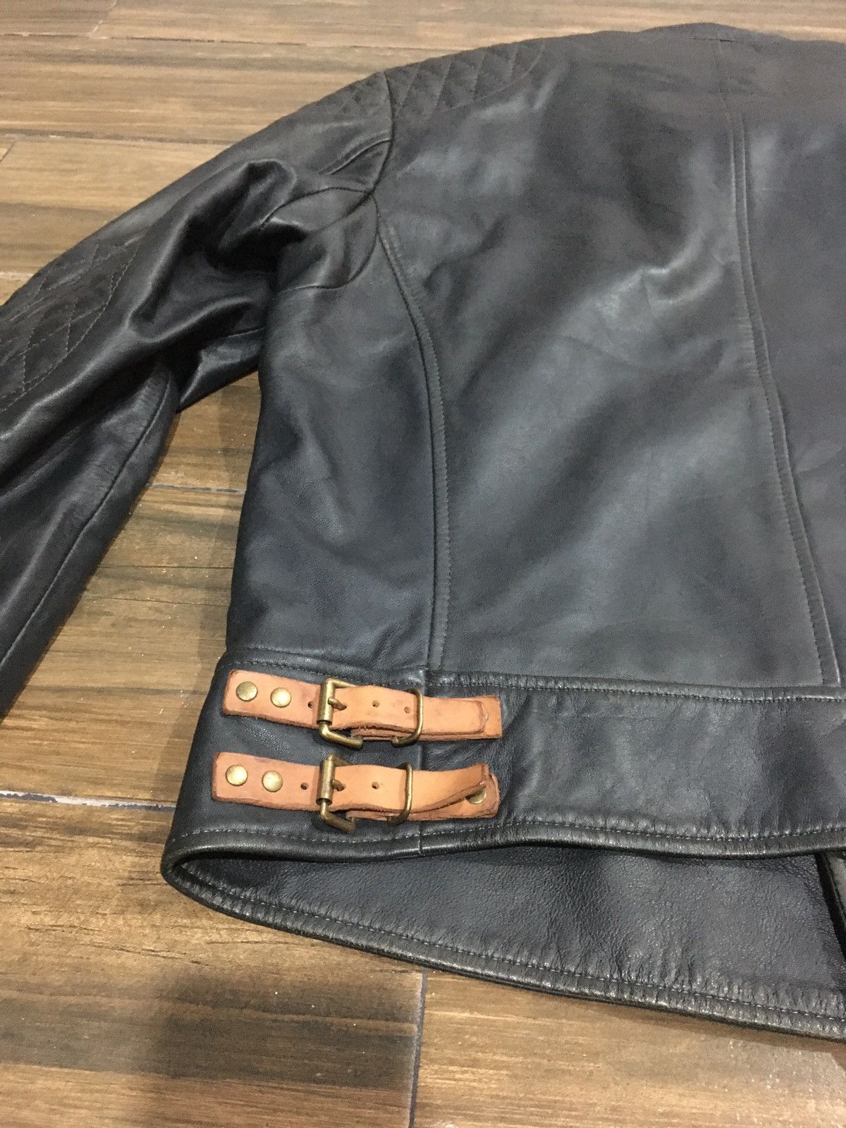 Paul Smith 🔥STEALS🔥RARE VTG PAUL SMITH LEATHER BIKER JACKET STYLE Size US S / EU 44-46 / 1 - 7 Thumbnail