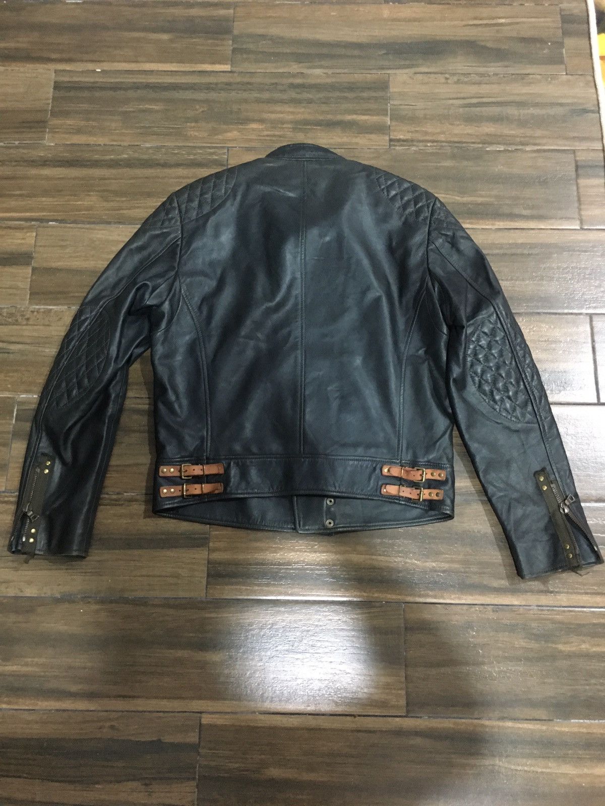 Paul Smith 🔥STEALS🔥RARE VTG PAUL SMITH LEATHER BIKER JACKET STYLE Size US S / EU 44-46 / 1 - 2 Thumbnail