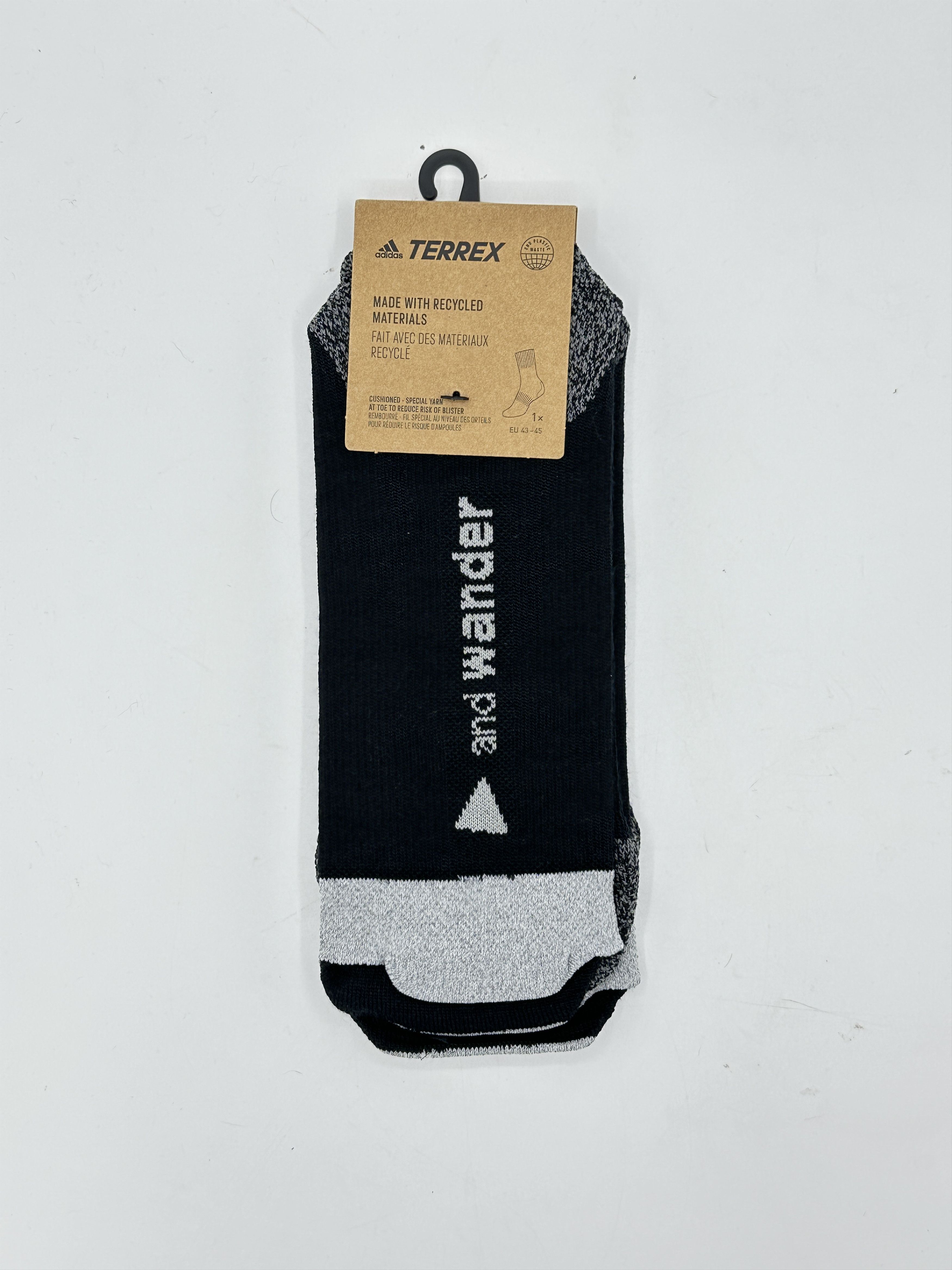 Adidas × And Wander and wander x adidas TERREX Wool Trail Socks Black Size Large Size ONE SIZE - 1 Thumbnail