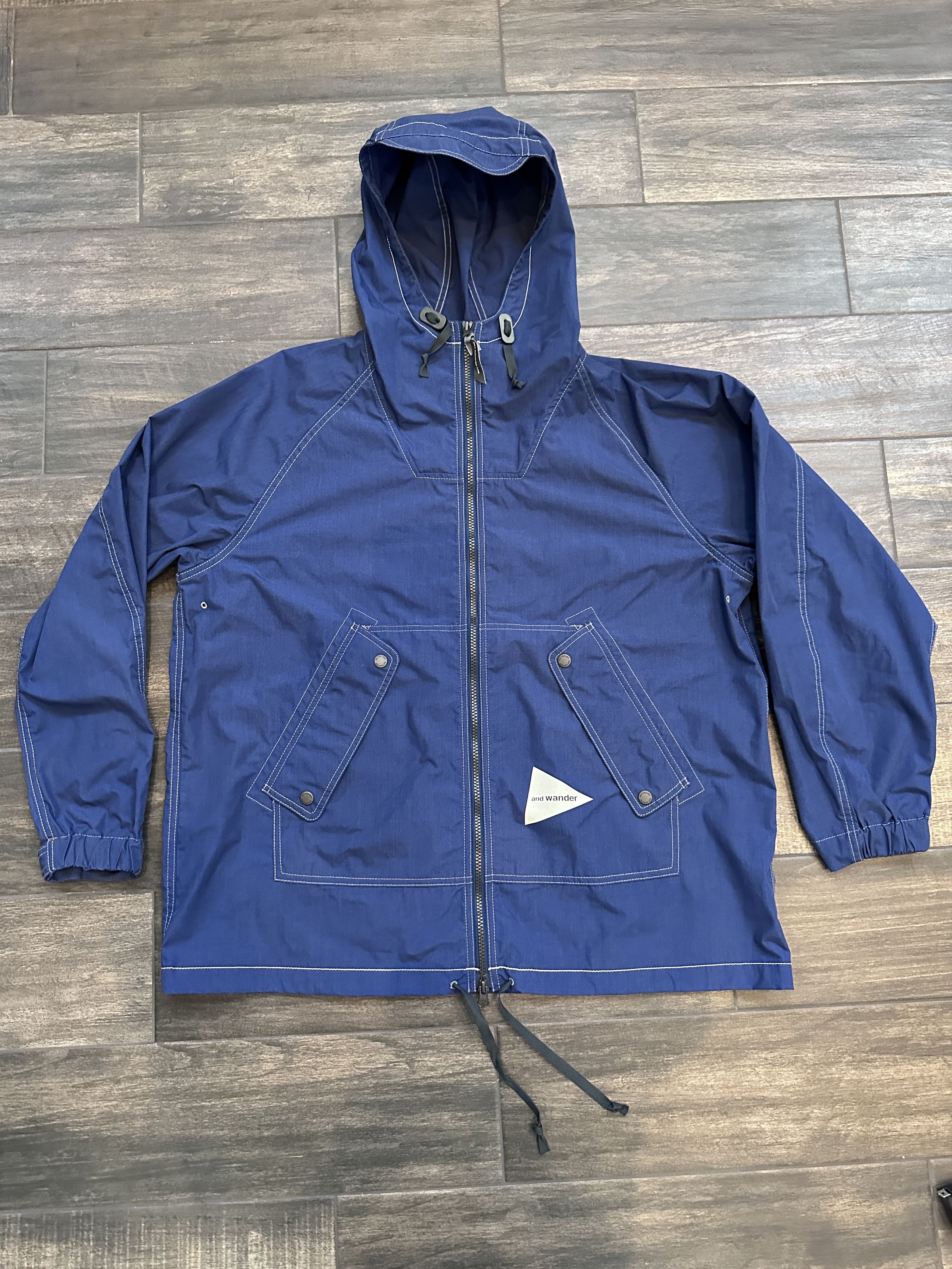 And Wander and wander Kevlar Full Zip Windbreaker Parka Navy Size 4 Size US XL / EU 56 / 4 - 1 Thumbnail