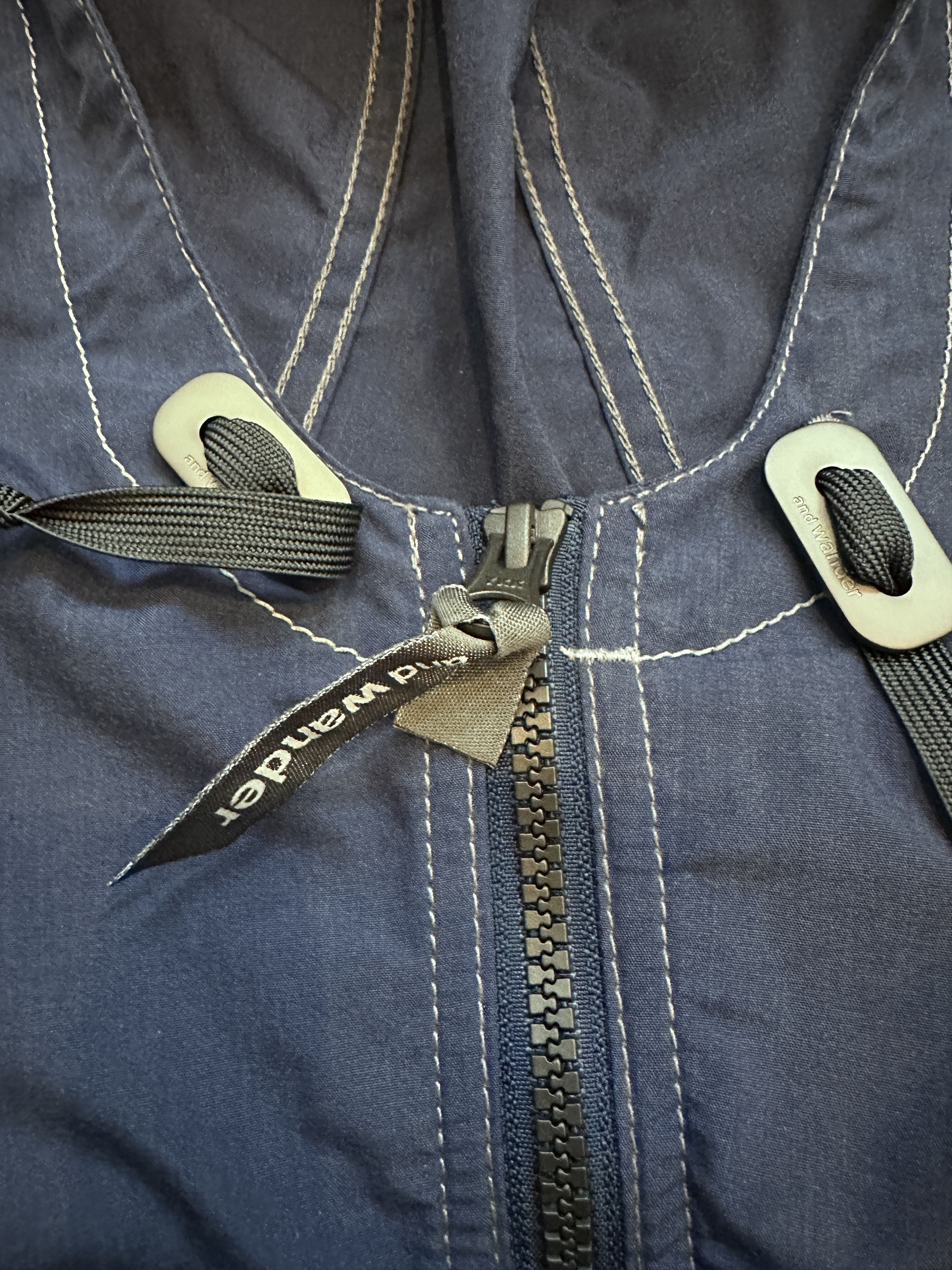 And Wander and wander Kevlar Full Zip Windbreaker Parka Navy Size 4 Size US XL / EU 56 / 4 - 5 Thumbnail