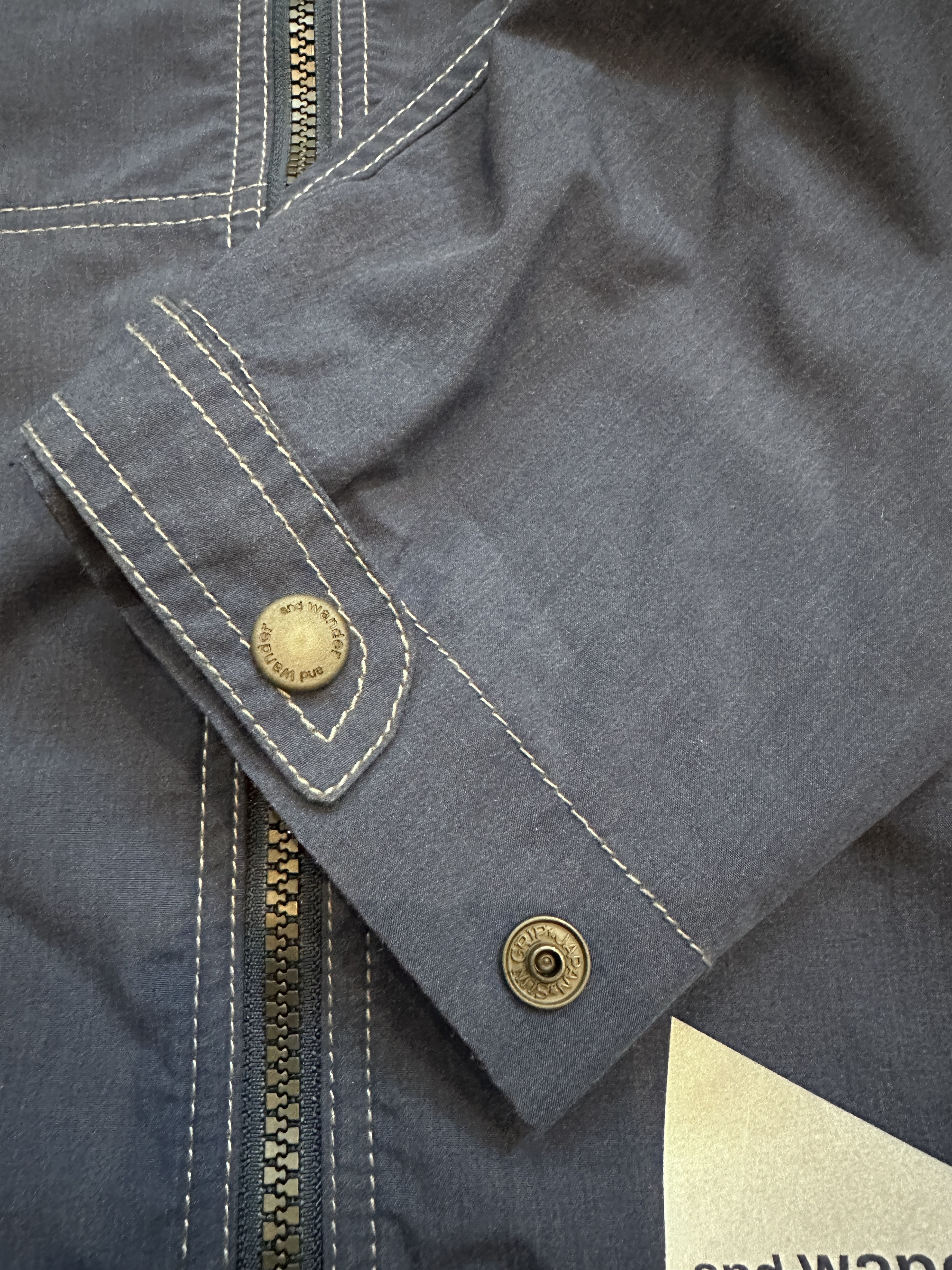 And Wander and wander Kevlar Full Zip Windbreaker Parka Navy Size 4 Size US XL / EU 56 / 4 - 3 Thumbnail