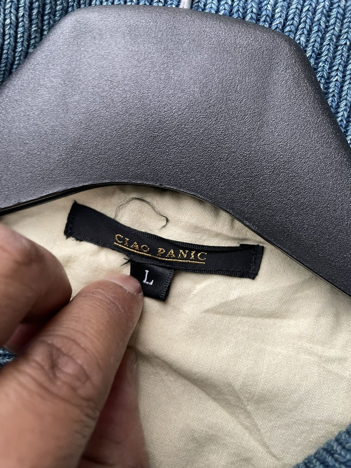Ciaopanic × Japanese Brand Ciao Panic Navy Shawl Jacket Size US M / EU 48-50 / 2 - 9 Thumbnail