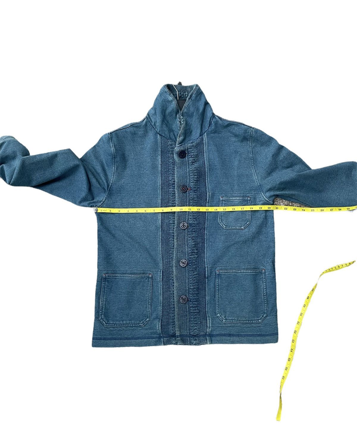 Ciaopanic × Japanese Brand Ciao Panic Navy Shawl Jacket Size US M / EU 48-50 / 2 - 2 Thumbnail