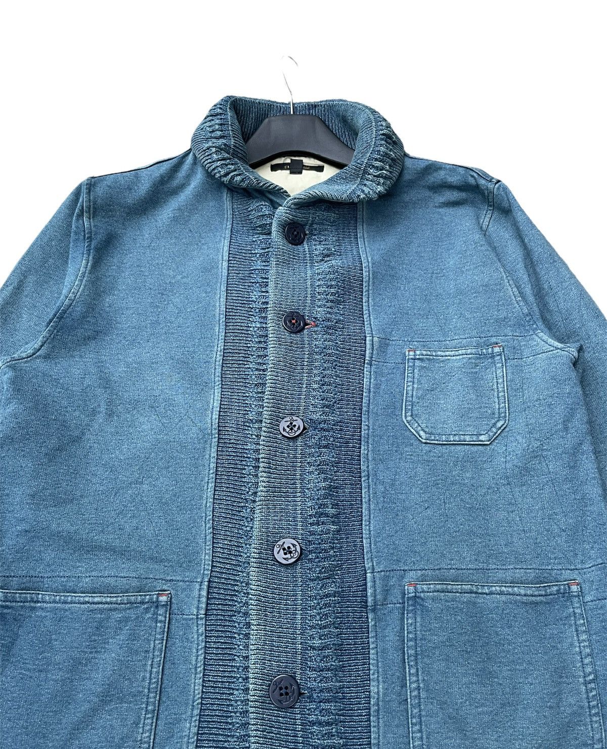 Ciaopanic × Japanese Brand Ciao Panic Navy Shawl Jacket Size US M / EU 48-50 / 2 - 5 Thumbnail
