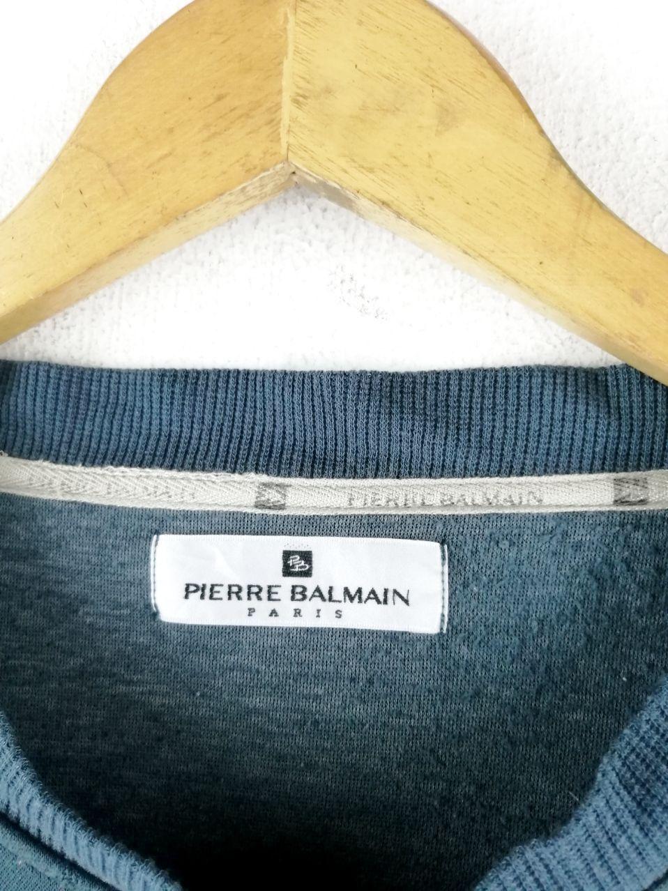 Pierre Balmain × Vintage VINTAGE DES CONSTRUCTED PIERRE BAILMAN SWEATSHIRT Size US L / EU 52-54 / 3 - 4 Thumbnail
