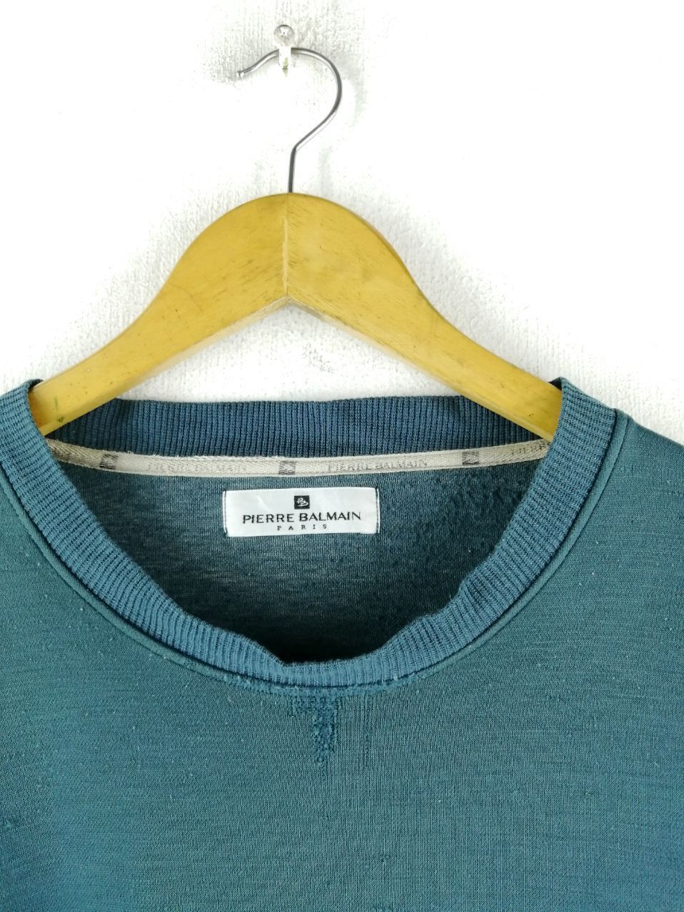 Pierre Balmain × Vintage VINTAGE DES CONSTRUCTED PIERRE BAILMAN SWEATSHIRT Size US L / EU 52-54 / 3 - 6 Thumbnail