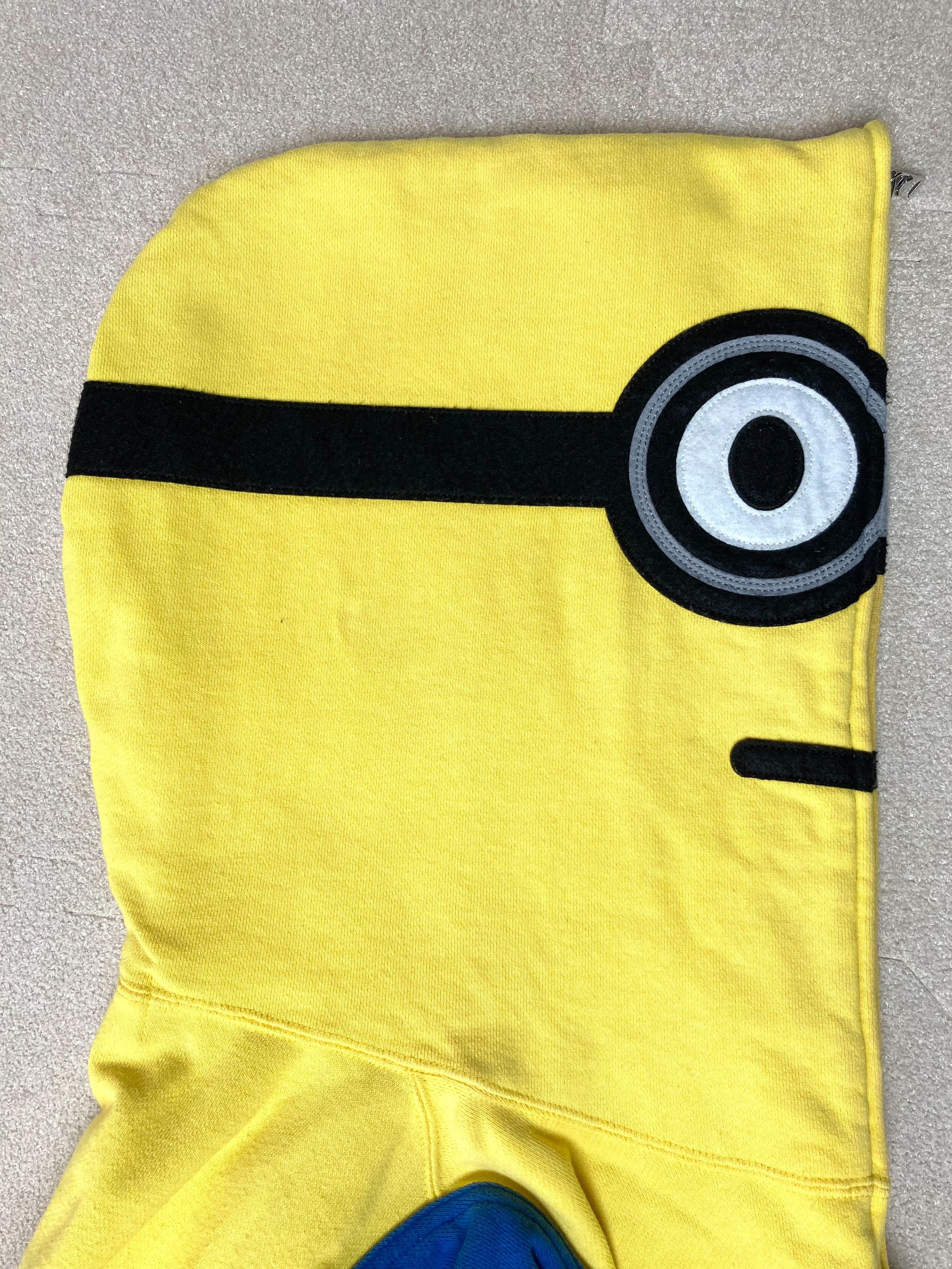 Bape BAPE x Minions Full Zip Shark Hoodie Yellow Size US XL / EU 56 / 4 - 6 Thumbnail