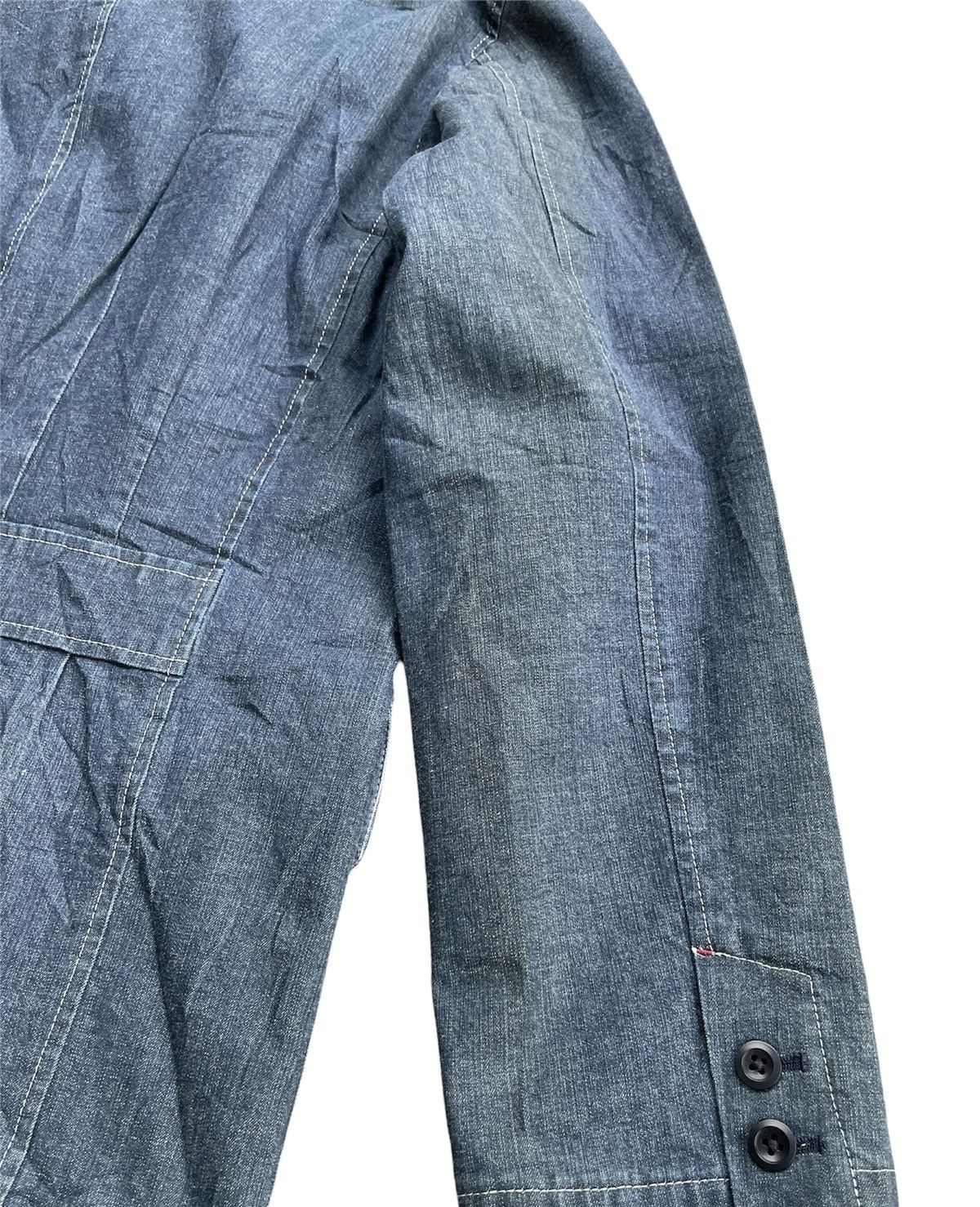 Japanese Brand × Vintage Vintage Japanesse Denim Chore Jacket Size US M / EU 48-50 / 2 - 10 Thumbnail