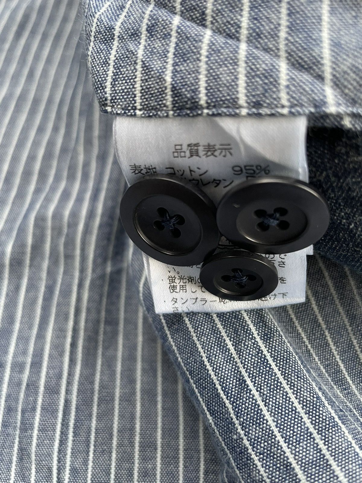 Japanese Brand × Vintage Vintage Japanesse Denim Chore Jacket Size US M / EU 48-50 / 2 - 13 Thumbnail