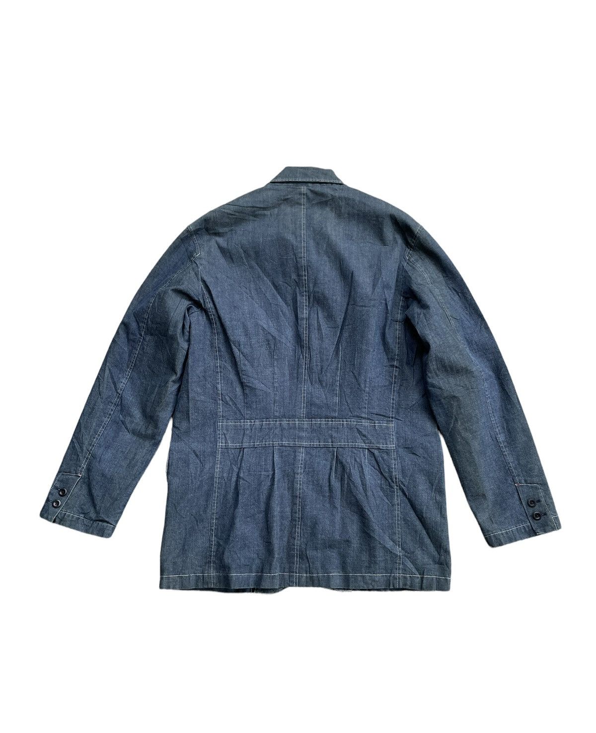 Japanese Brand × Vintage Vintage Japanesse Denim Chore Jacket Size US M / EU 48-50 / 2 - 9 Thumbnail