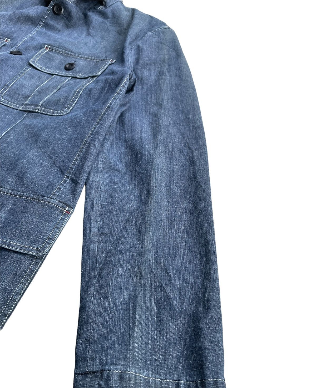 Japanese Brand × Vintage Vintage Japanesse Denim Chore Jacket Size US M / EU 48-50 / 2 - 6 Thumbnail