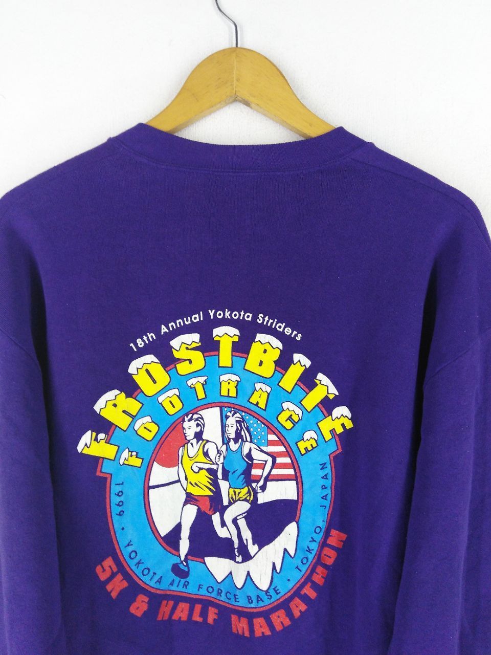 Japanese Brand × Vintage VTG ANNUAL YOKOTA STRIDERS FROSTBITE YOKOTA AIR FORCE Size US L / EU 52-54 / 3 - 6 Thumbnail