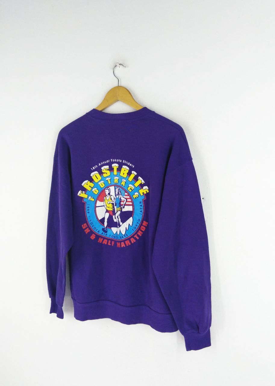 Japanese Brand × Vintage VTG ANNUAL YOKOTA STRIDERS FROSTBITE YOKOTA AIR FORCE Size US L / EU 52-54 / 3 - 4 Thumbnail