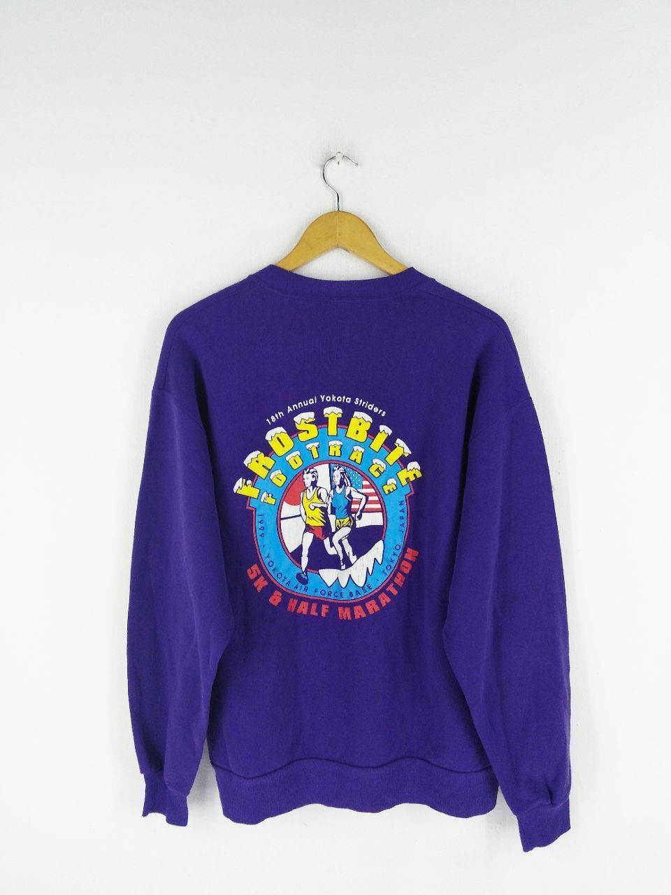 Japanese Brand × Vintage VTG ANNUAL YOKOTA STRIDERS FROSTBITE YOKOTA AIR FORCE Size US L / EU 52-54 / 3 - 1 Thumbnail