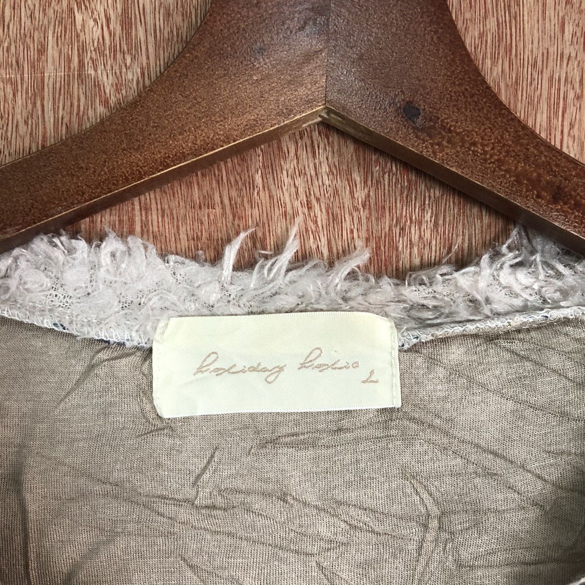 Homespun Knitwear × Japanese Brand × Vintage Japnese Brand Shag Shaggy Fur Mohair Knitwear #6625 Size L / US 10 / IT 46 - 7 Thumbnail