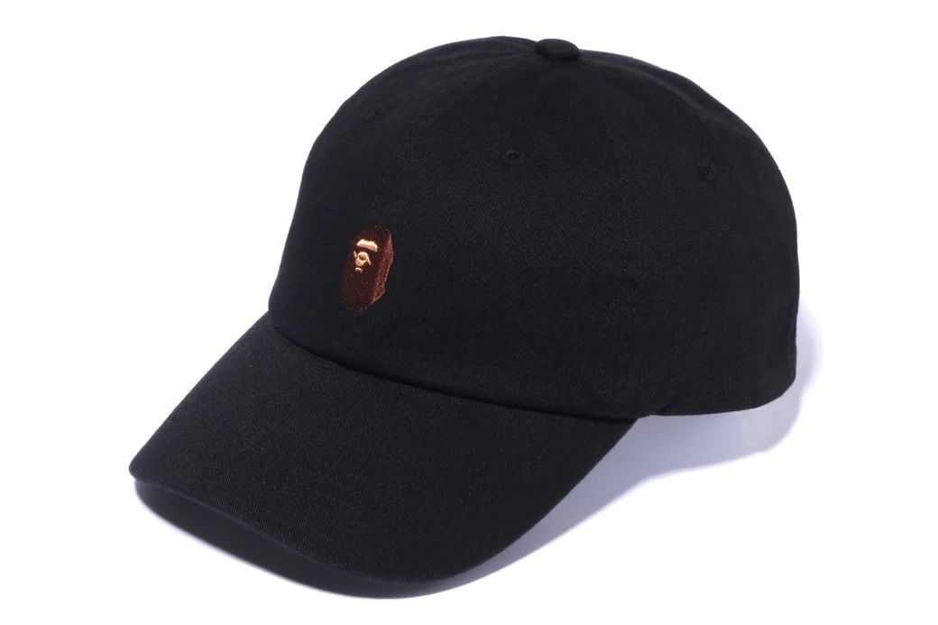 image of Bape Ape Head Cap in Black, Men's