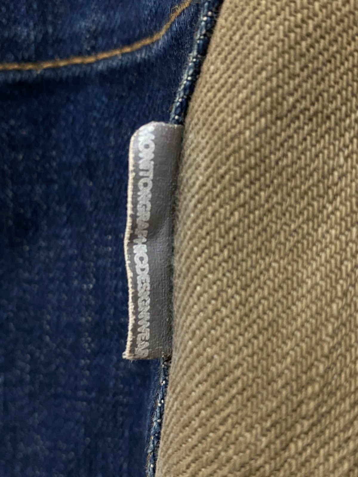 Beauty Beast Japan Brand MonitorGraphic Reconstructed Hybrid Denim Pants Size US 32 / EU 48 - 18 Thumbnail