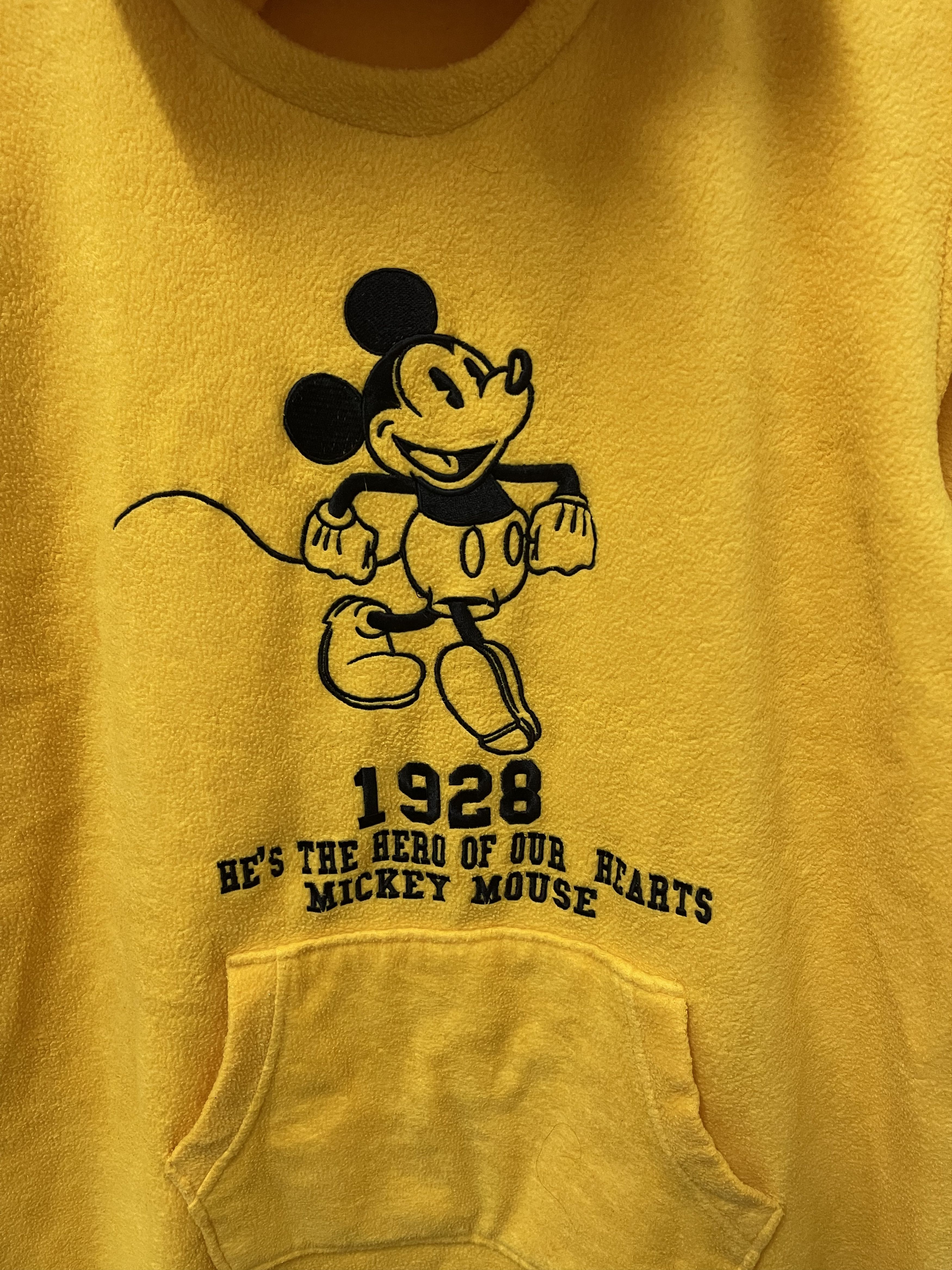 Disney × Mickey Mouse × Vintage Vintage Disney Micky Mouse fleece hoodie Size US M / EU 48-50 / 2 - 2 Thumbnail