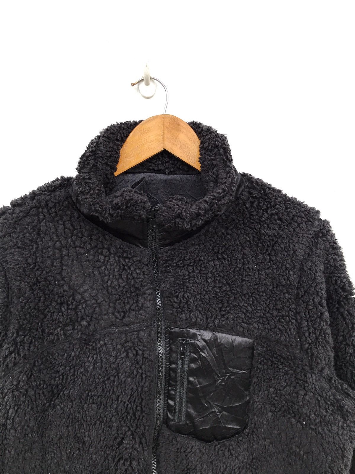 Japanese Brand Japanese Brand Black Fleece Jacket Size US S / EU 44-46 / 1 - 3 Thumbnail