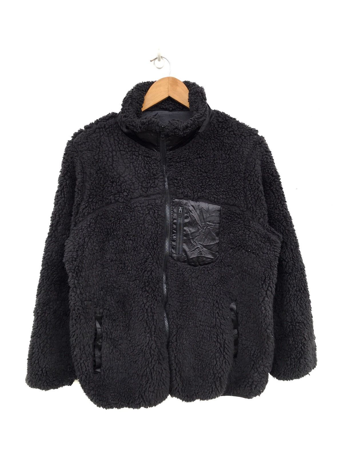 Japanese Brand Japanese Brand Black Fleece Jacket Size US S / EU 44-46 / 1 - 1 Thumbnail