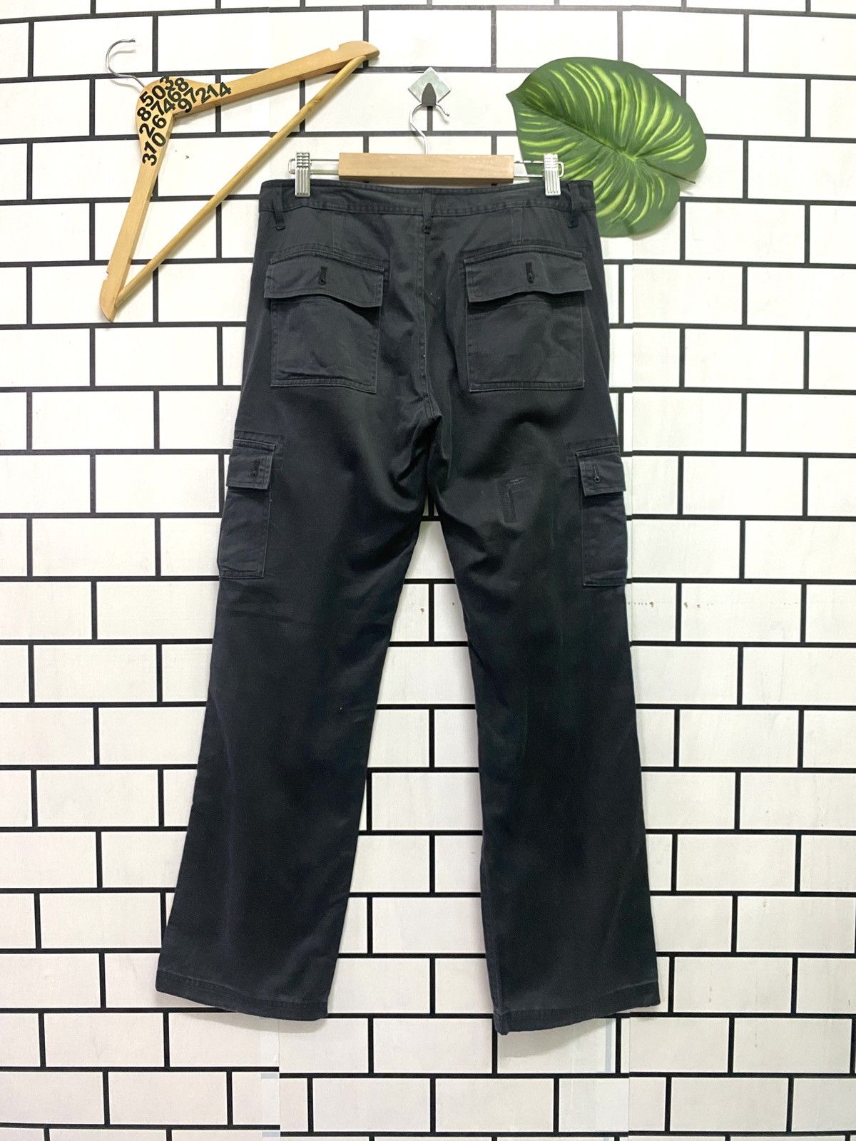 Japanese Brand Japan Made Archives Cargo Multipocket Distressed Pants Size US 29 - 2 Thumbnail