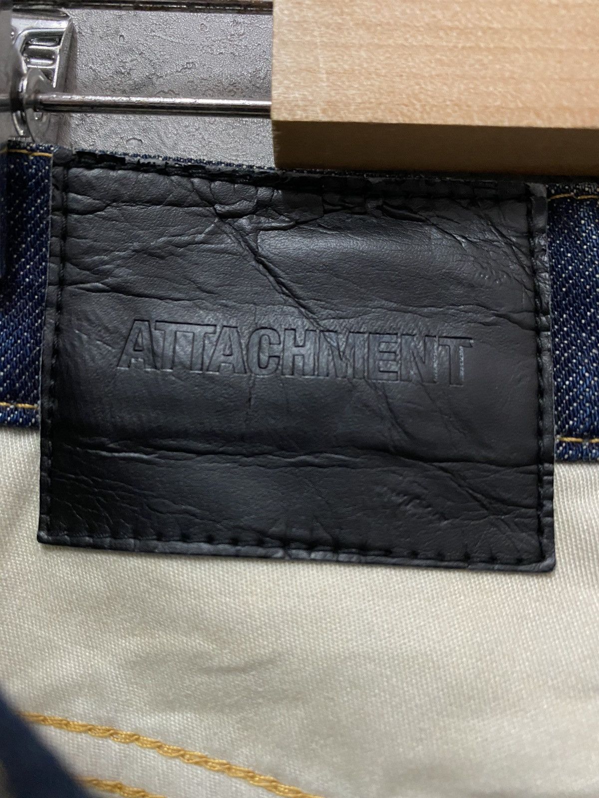 Attachment Kazuyuki Kumagai Attachment Curved Leg Skinny Stacked Denim Size US 30 / EU 46 - 15 Thumbnail