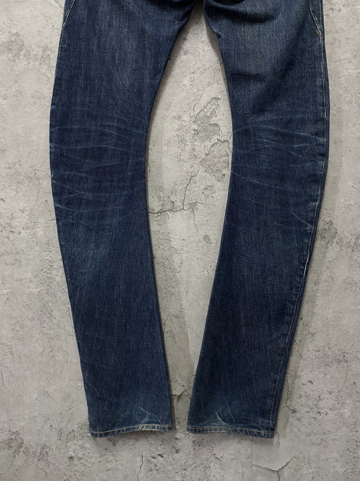 Attachment Kazuyuki Kumagai Attachment Curved Leg Skinny Stacked Denim Size US 30 / EU 46 - 12 Thumbnail