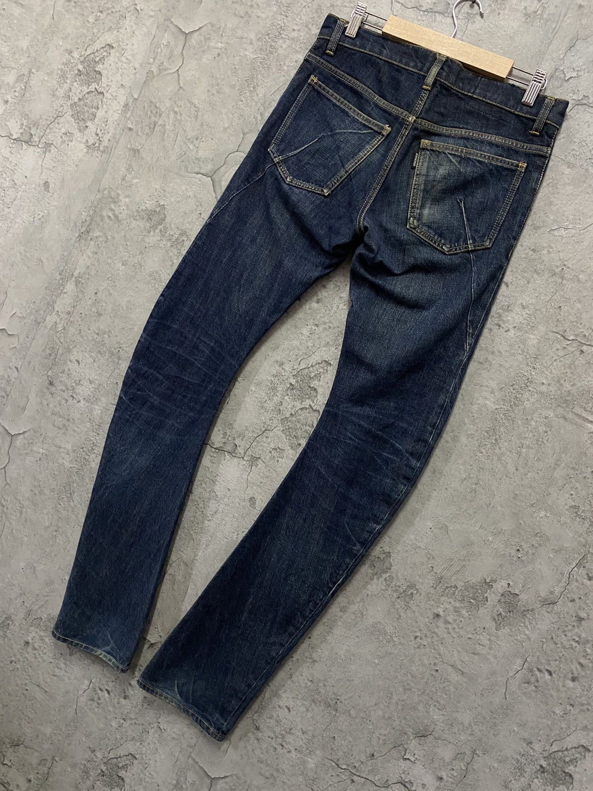 Attachment Kazuyuki Kumagai Attachment Curved Leg Skinny Stacked Denim Size US 30 / EU 46 - 10 Thumbnail