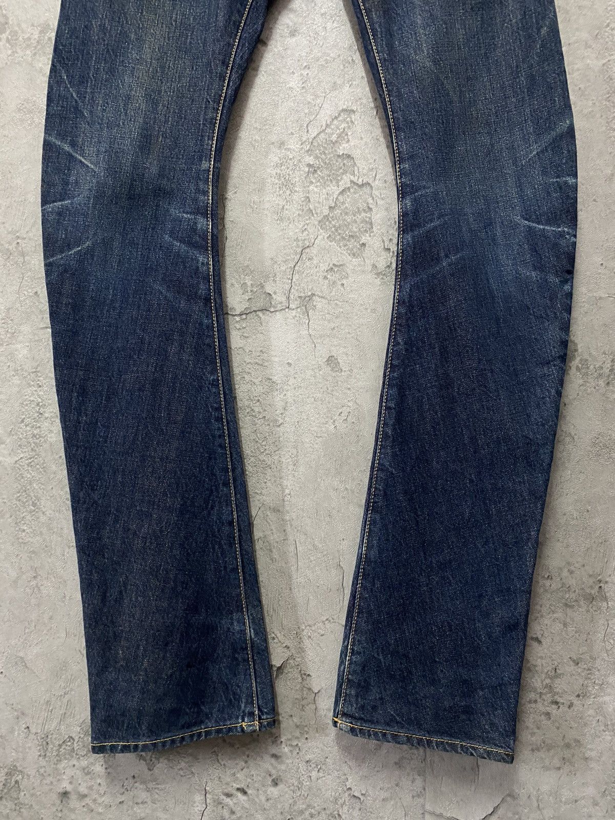 Attachment Kazuyuki Kumagai Attachment Curved Leg Skinny Stacked Denim Size US 30 / EU 46 - 6 Thumbnail