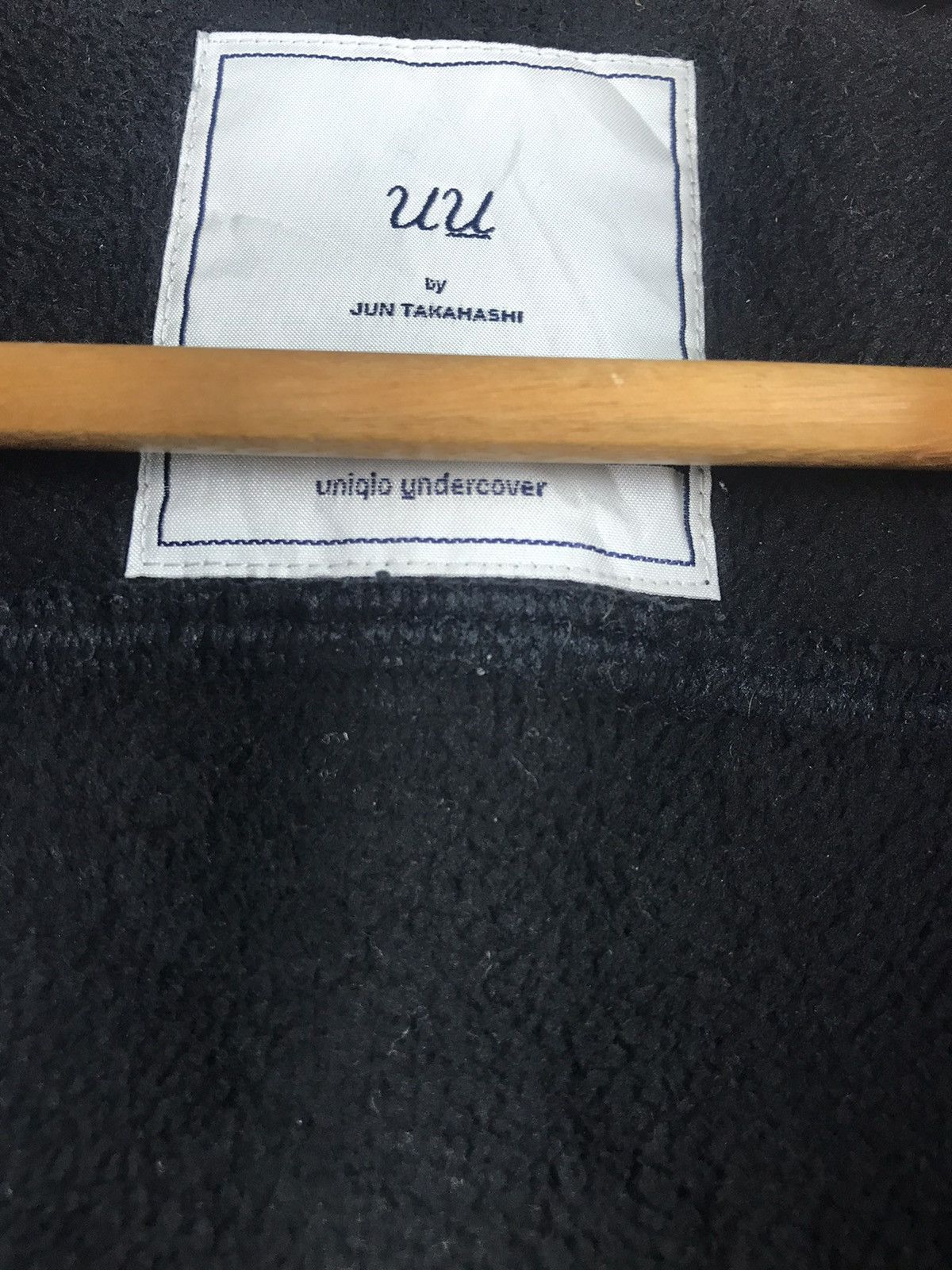 Japanese Brand × Undercover × Uniqlo Uniqlo Undercover full black fleece full zipper Size US M / EU 48-50 / 2 - 4 Thumbnail