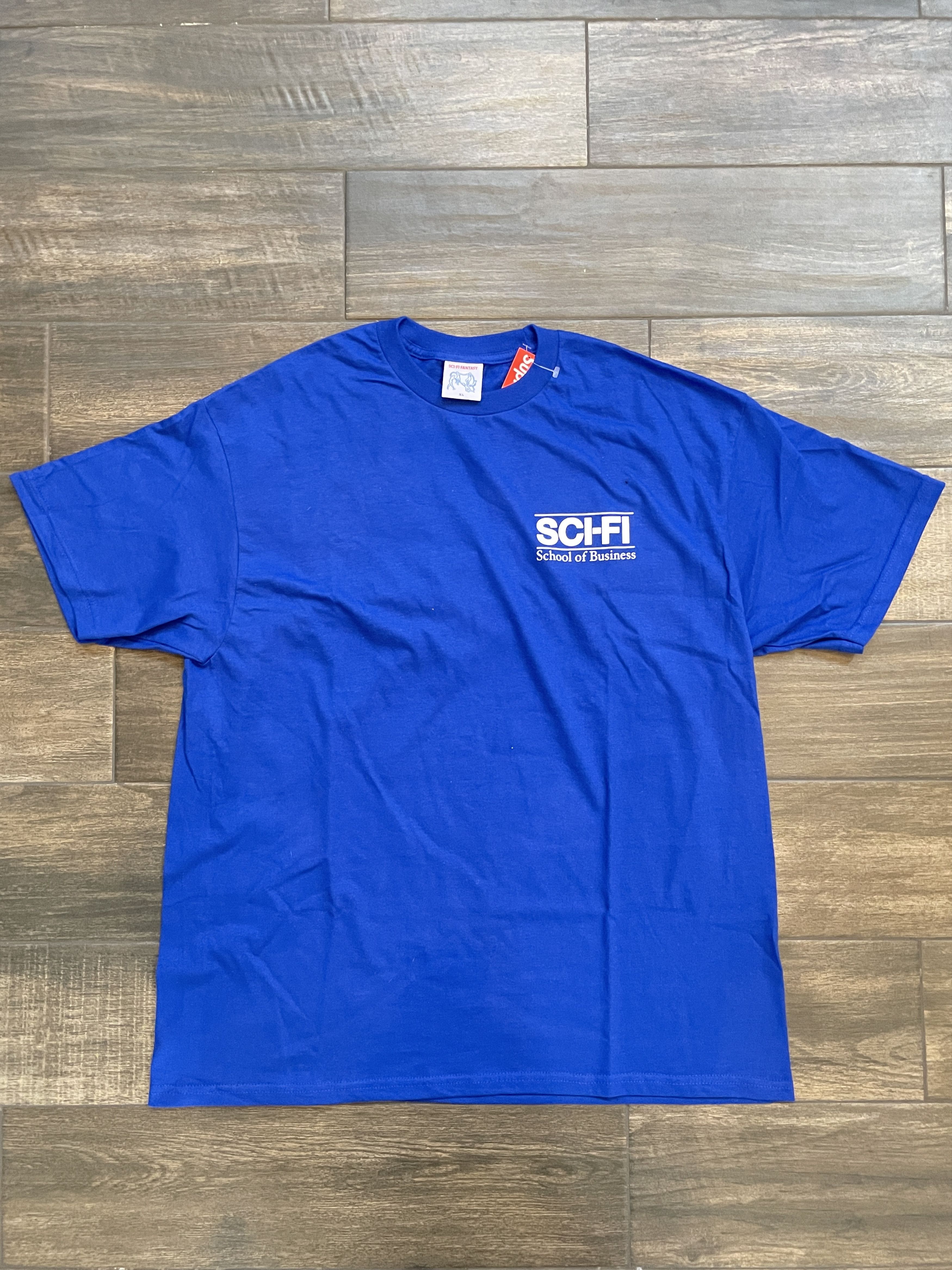 Sci-Fi Fantasy Sci-Fi Fantasy School of Business Tee Blue Size US XL / EU 56 / 4 - 1 Thumbnail