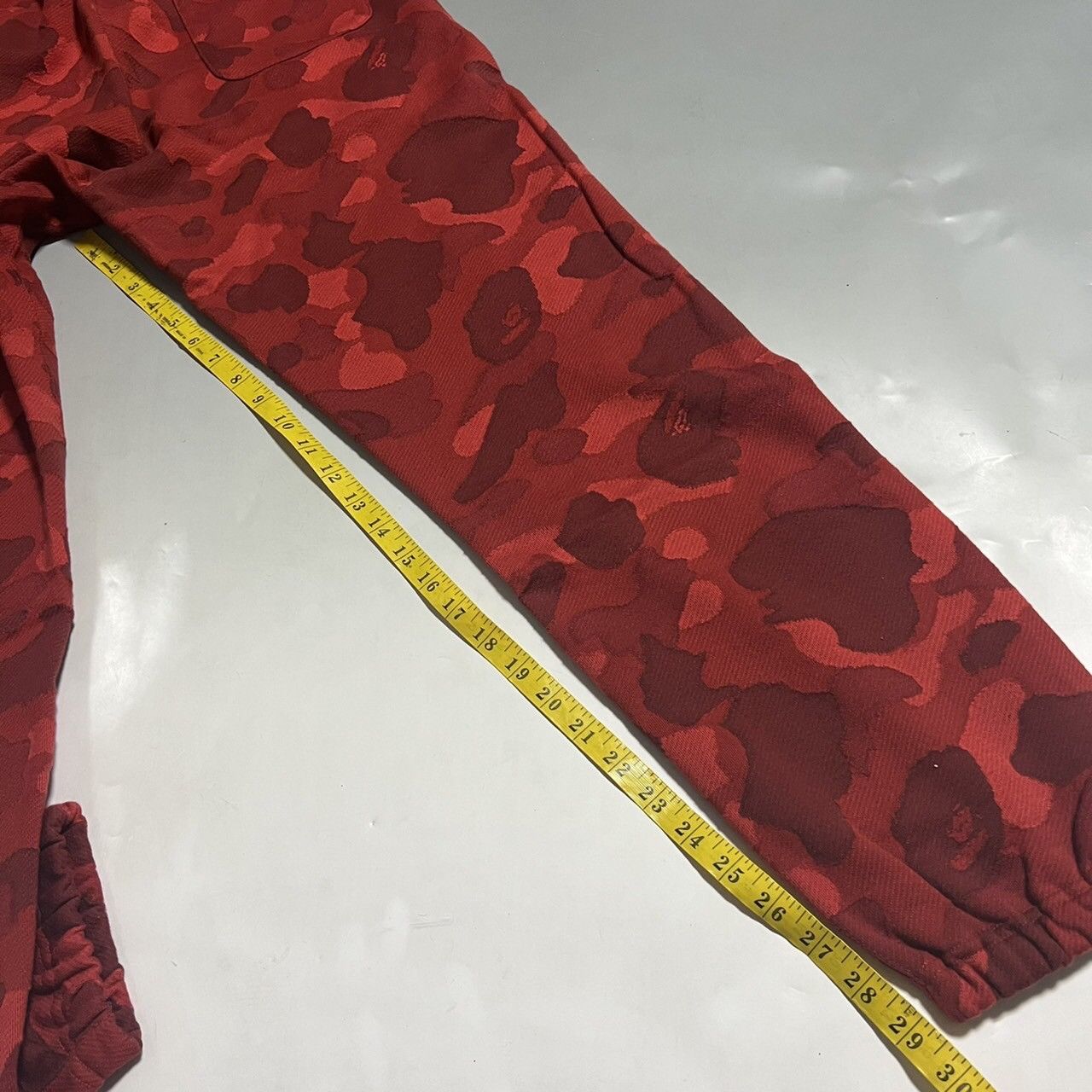 Bape Color Camo Jacquard Sweat Pants Size US 36 / EU 52 - 9 Thumbnail