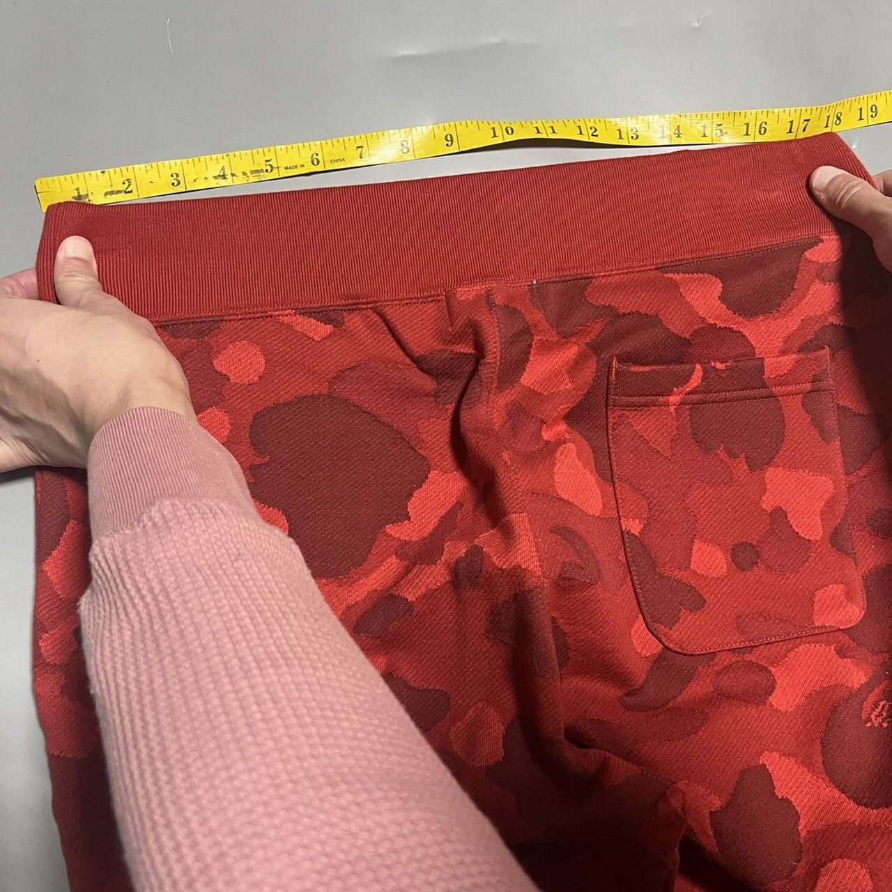 Bape Color Camo Jacquard Sweat Pants Size US 36 / EU 52 - 7 Thumbnail