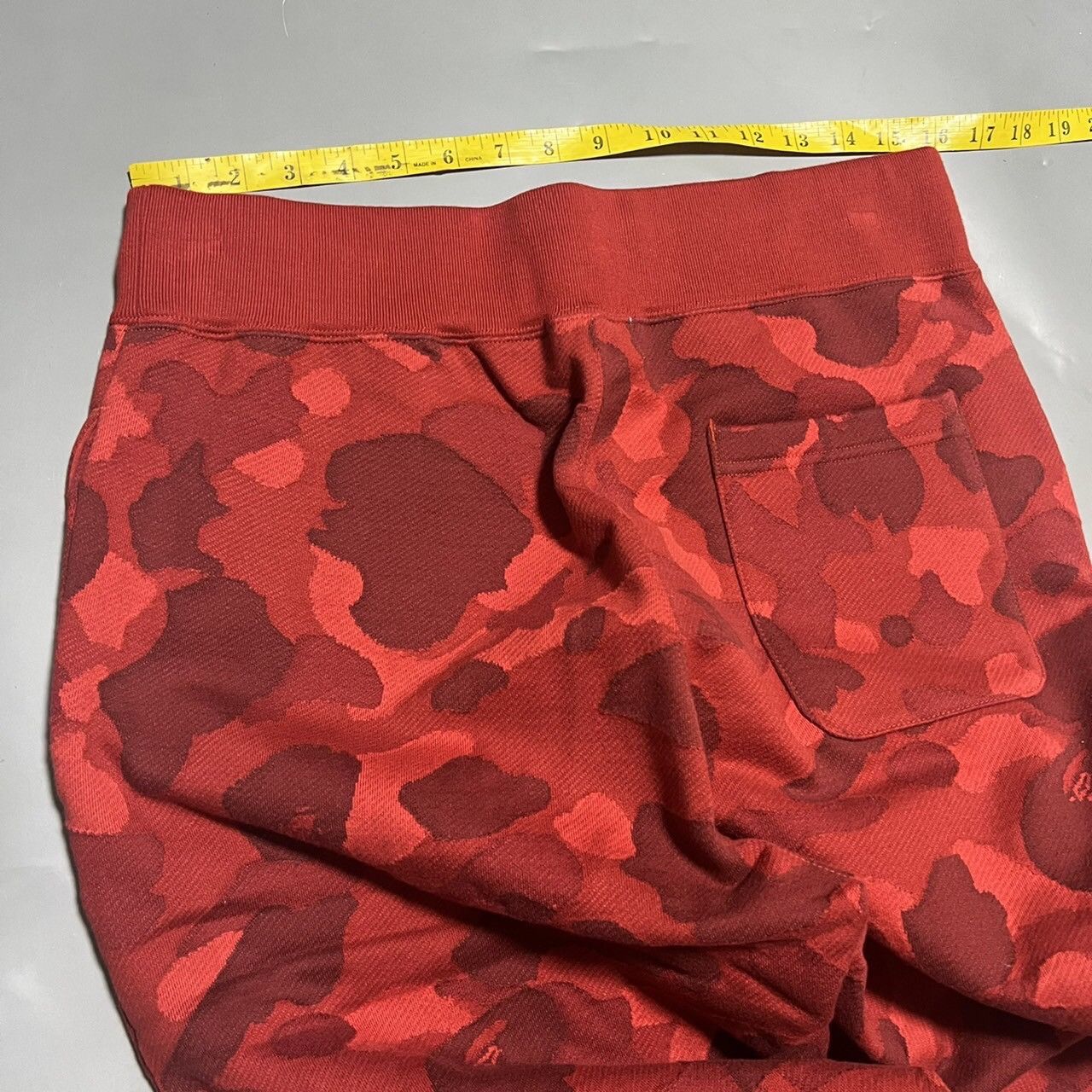 Bape Color Camo Jacquard Sweat Pants Size US 36 / EU 52 - 6 Thumbnail