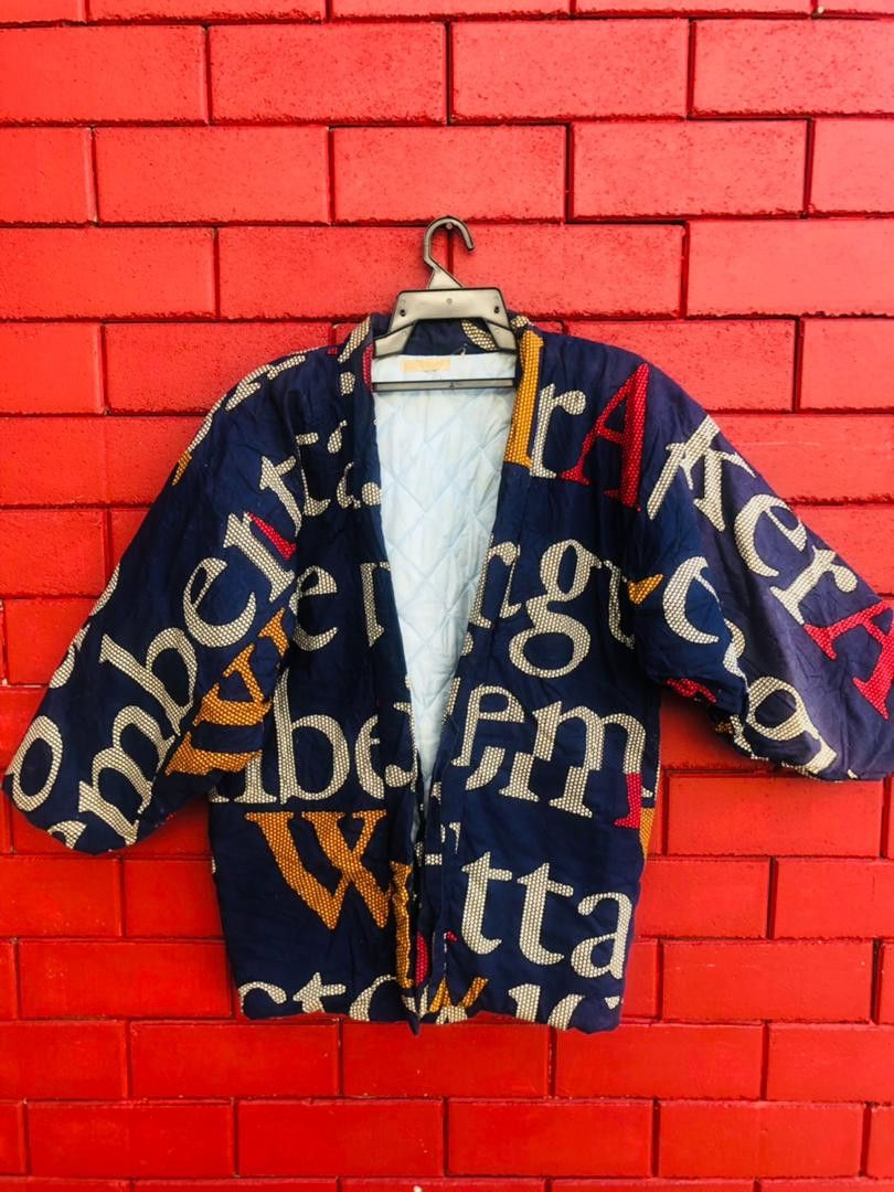 image of Vintage Japanese Designer Streetwear Fashion Style Jacket, Men's (Size Large)