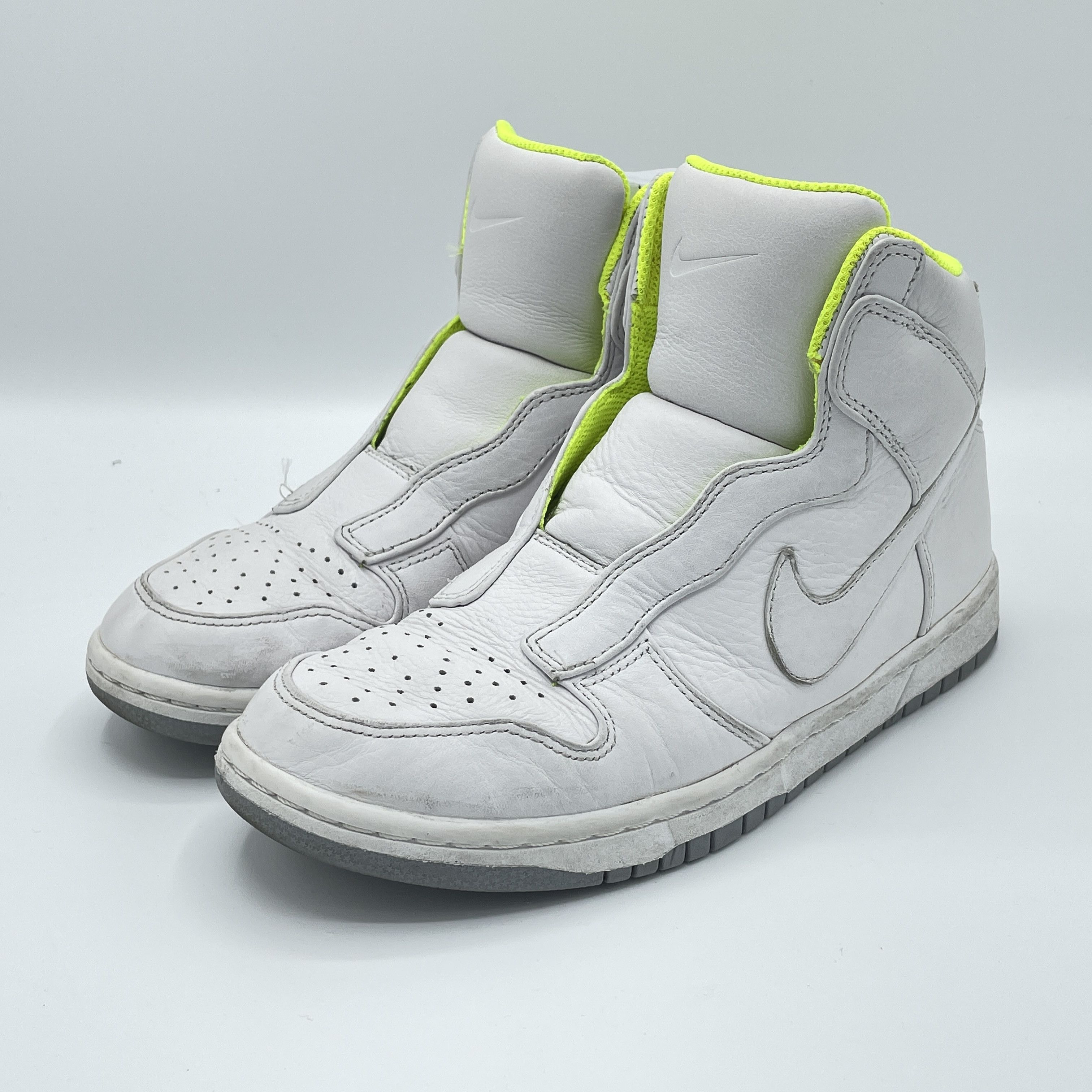 Nike × Sacai Sacai Nike Dunk High Lux White Size US 7 / IT 37 - 1 Thumbnail