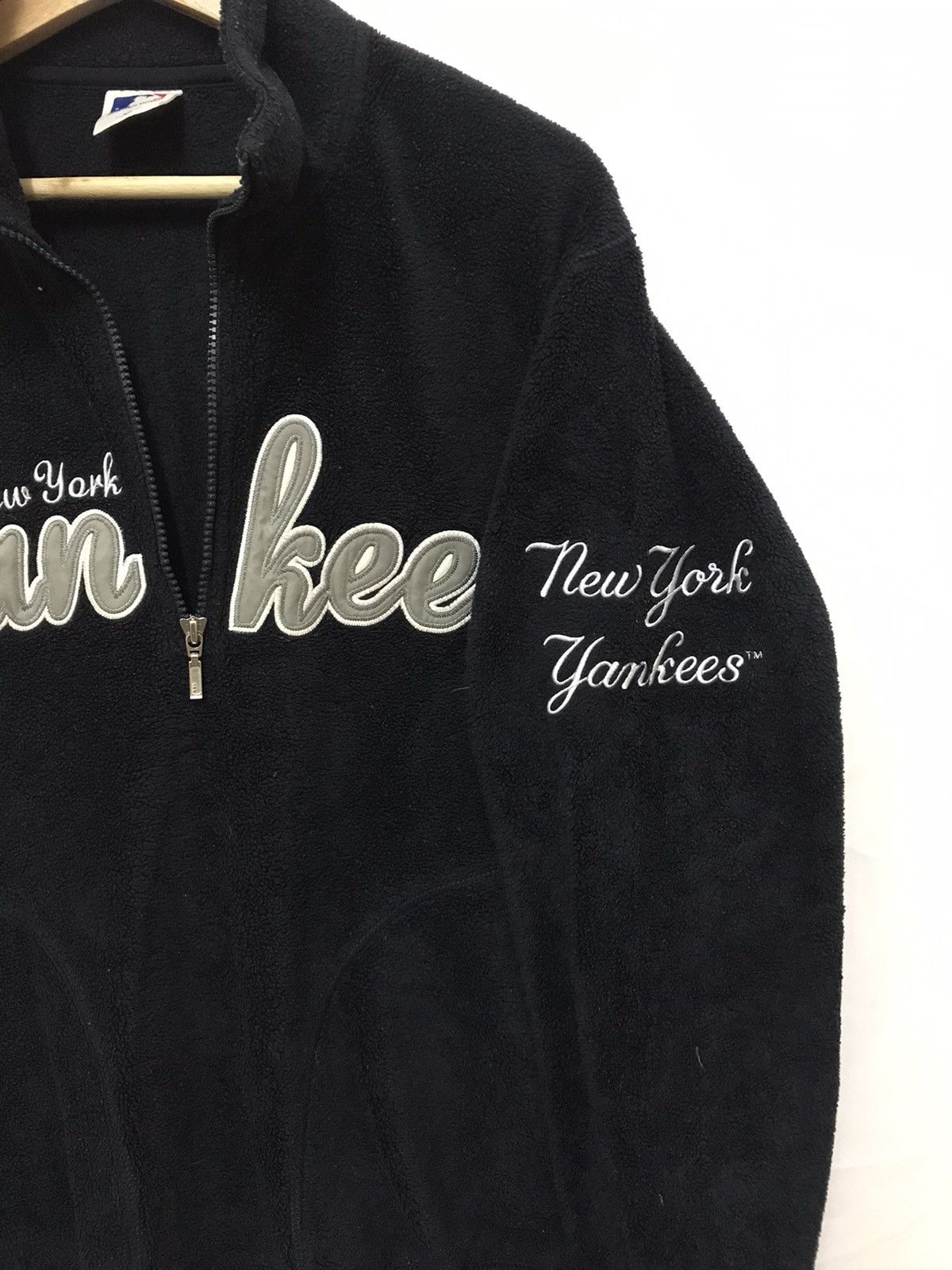 MLB × New York Yankees × Vintage Vintage New York Yankees X MLB Fleece Sweatshirt Half Zip Size US XL / EU 56 / 4 - 5 Thumbnail