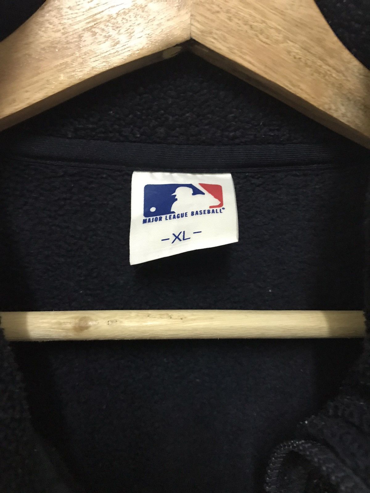 MLB × New York Yankees × Vintage Vintage New York Yankees X MLB Fleece Sweatshirt Half Zip Size US XL / EU 56 / 4 - 7 Thumbnail