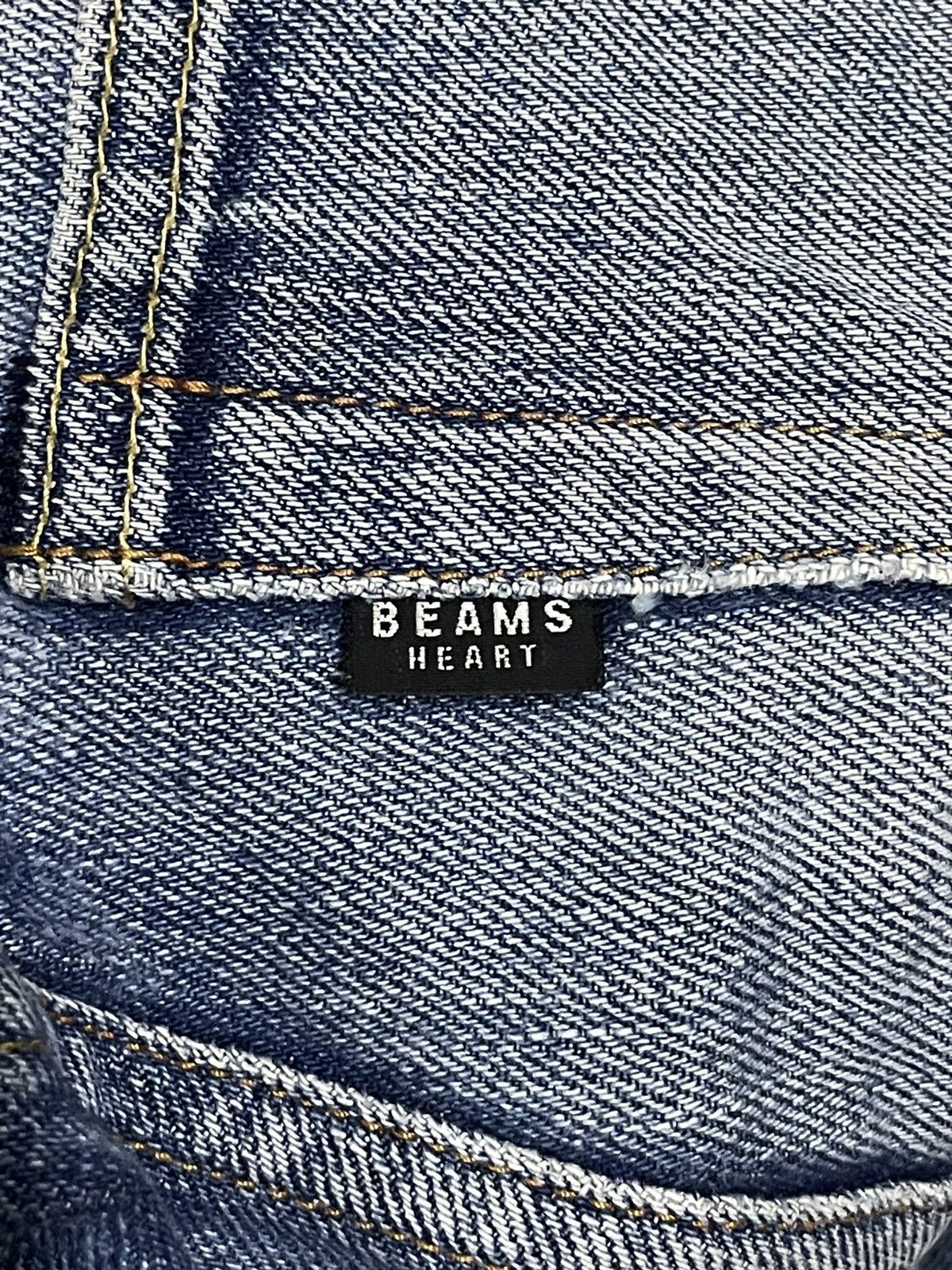 Beams Plus Beams Japan Blue Wash Straight-Cut Selvedge Jeans Size US 28 / EU 44 - 22 Thumbnail