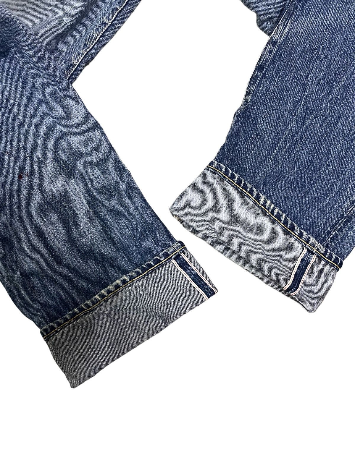 Beams Plus Beams Japan Blue Wash Straight-Cut Selvedge Jeans Size US 28 / EU 44 - 7 Thumbnail