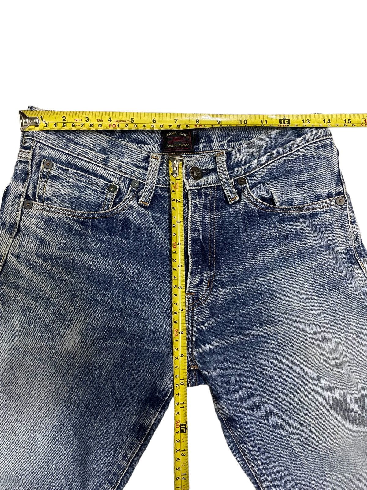 Beams Plus Beams Japan Blue Wash Straight-Cut Selvedge Jeans Size US 28 / EU 44 - 16 Thumbnail