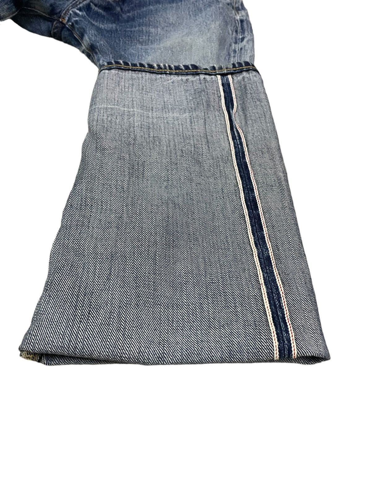 Beams Plus Beams Japan Blue Wash Straight-Cut Selvedge Jeans Size US 28 / EU 44 - 15 Thumbnail