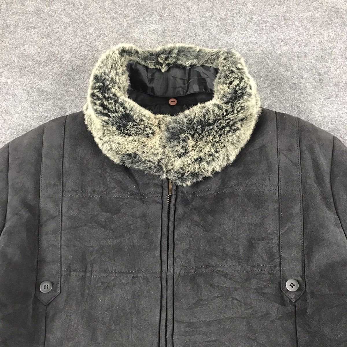 Vintage Rare luxury Vintage Sherpa full zipper jacket Size US M / EU 48-50 / 2 - 4 Thumbnail