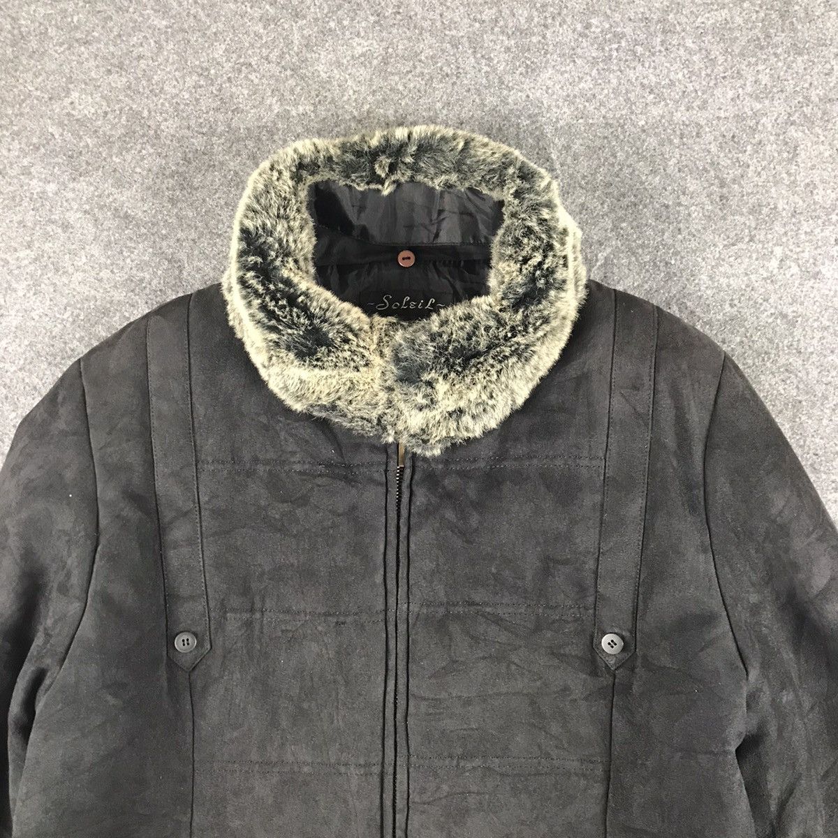 Vintage Rare luxury Vintage Sherpa full zipper jacket Size US M / EU 48-50 / 2 - 3 Thumbnail