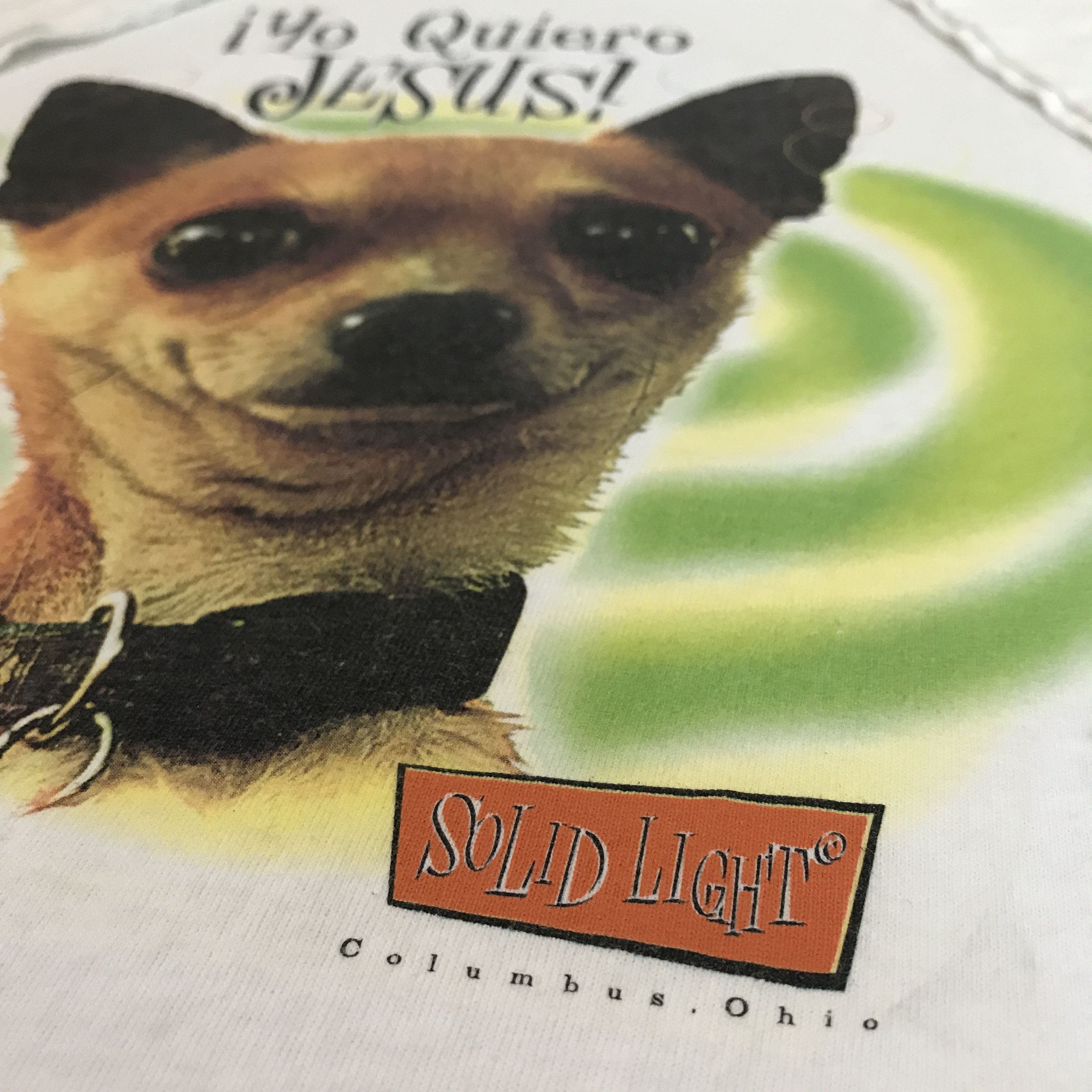 Vintage Vintage 90s i yo te quiero Jesus God Holy Bible Tee 2XL Size US XXL / EU 58 / 5 - 3 Thumbnail