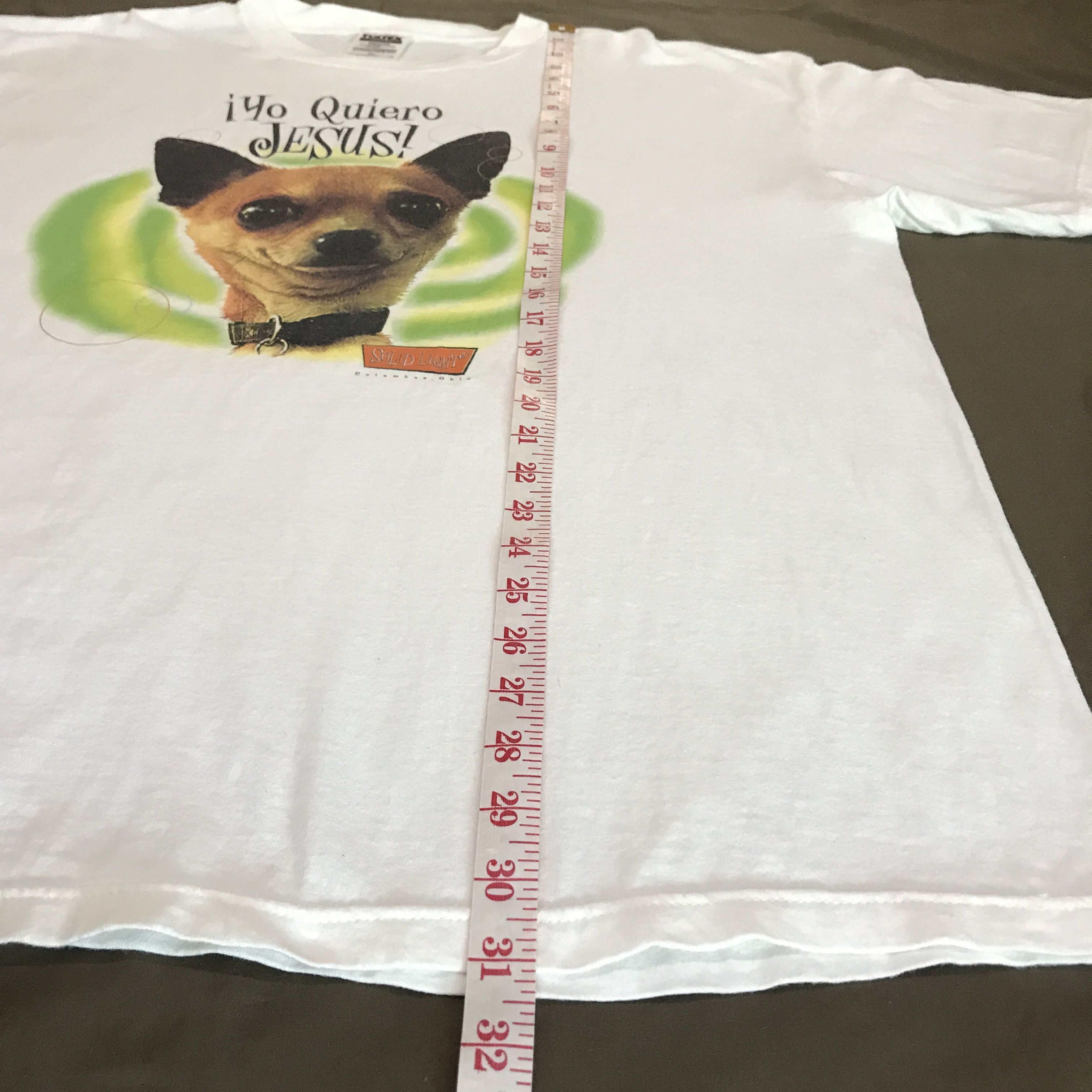 Vintage Vintage 90s i yo te quiero Jesus God Holy Bible Tee 2XL Size US XXL / EU 58 / 5 - 11 Thumbnail